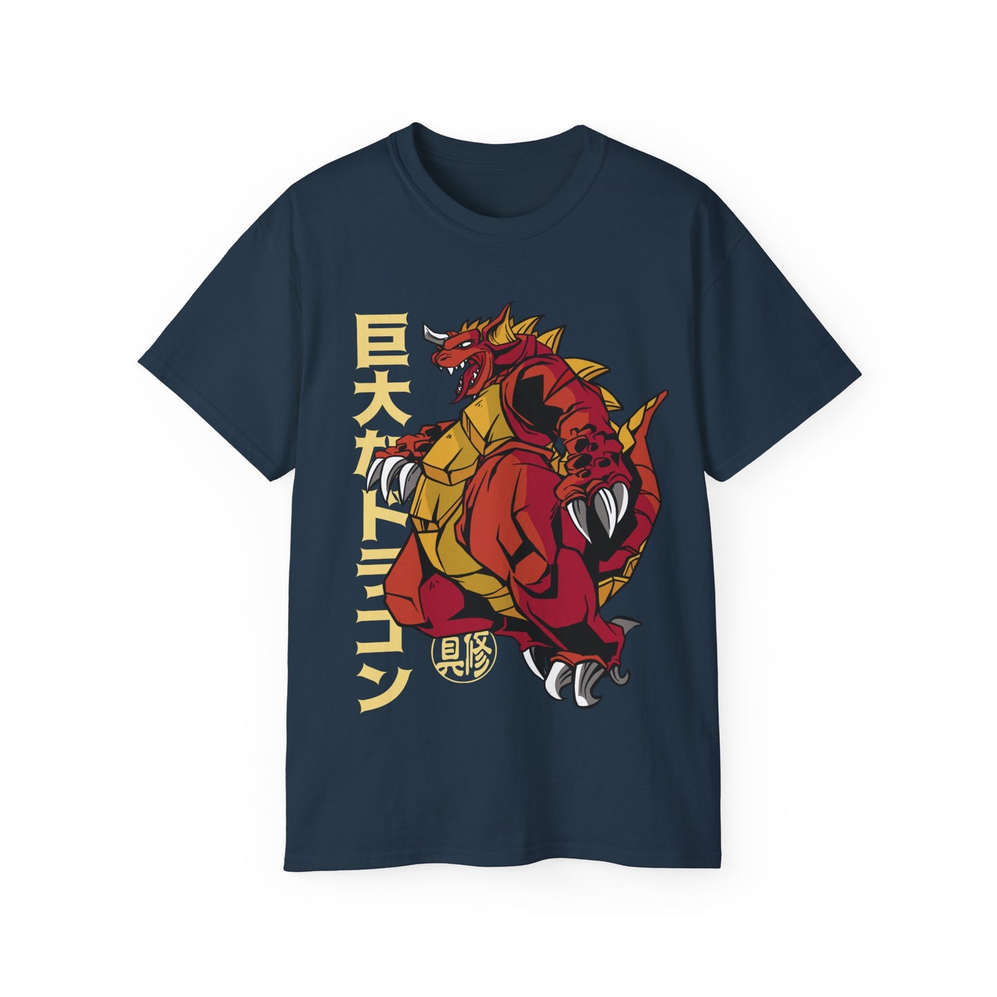 Womens Red Godzilla Tee