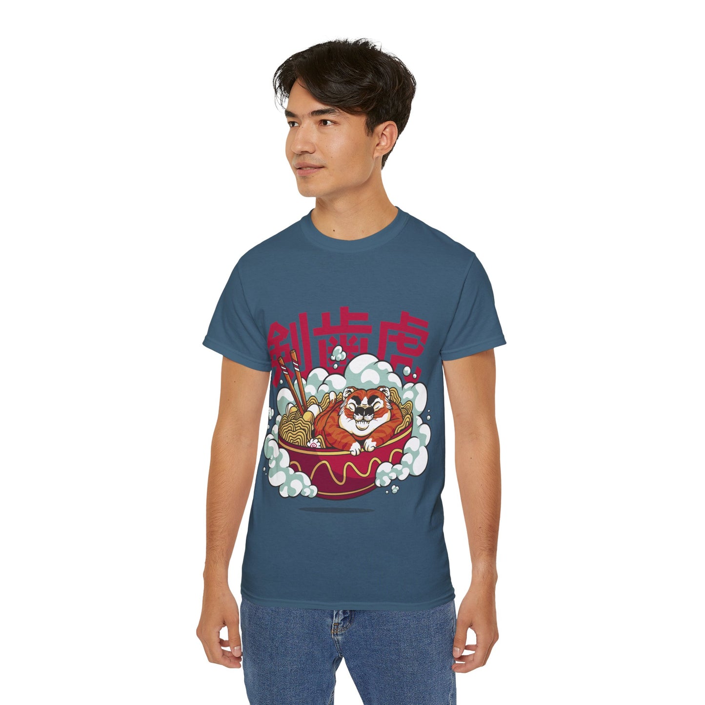 Mens Sleepy Tiger Ramen Tee