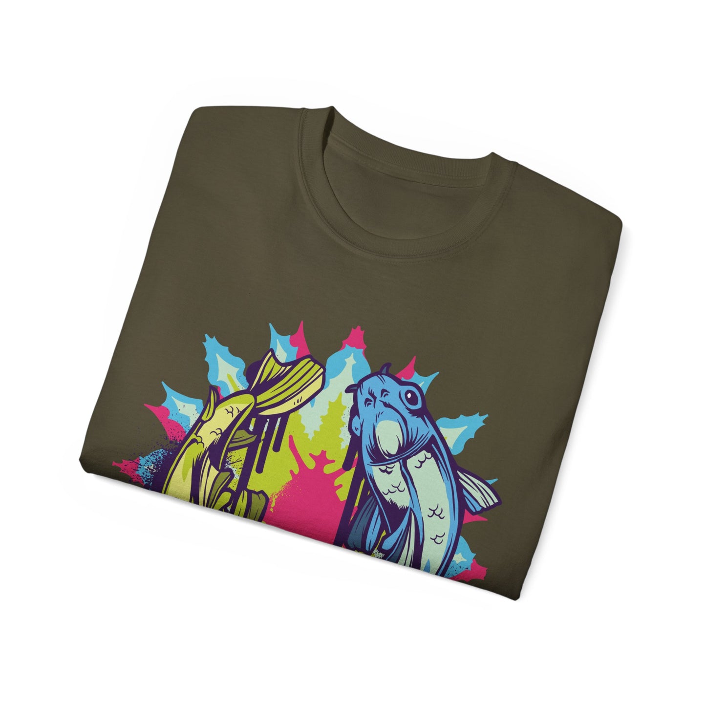 Womens Koi Colorful Tee