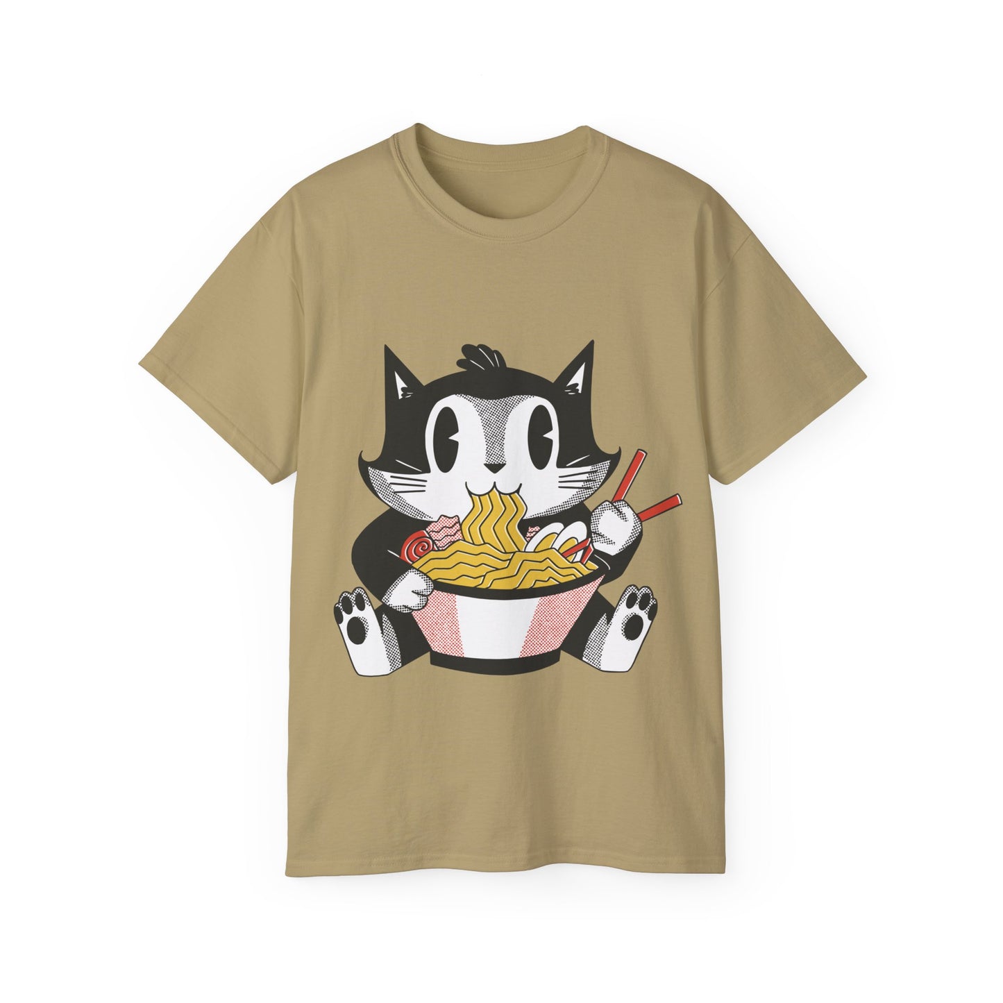 Womens Retro Cat Tee