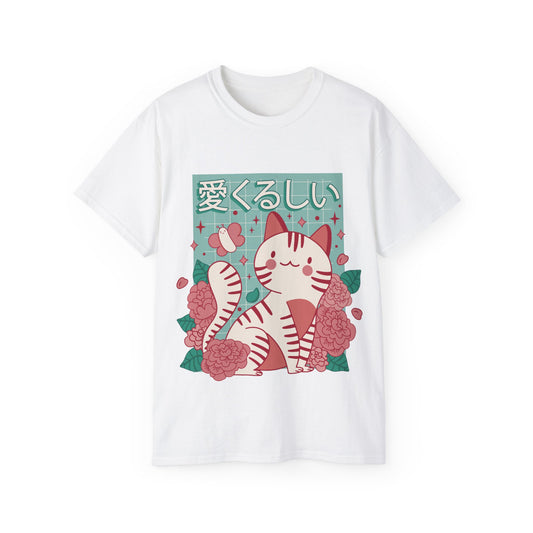 Womens Sakura Cat Tee
