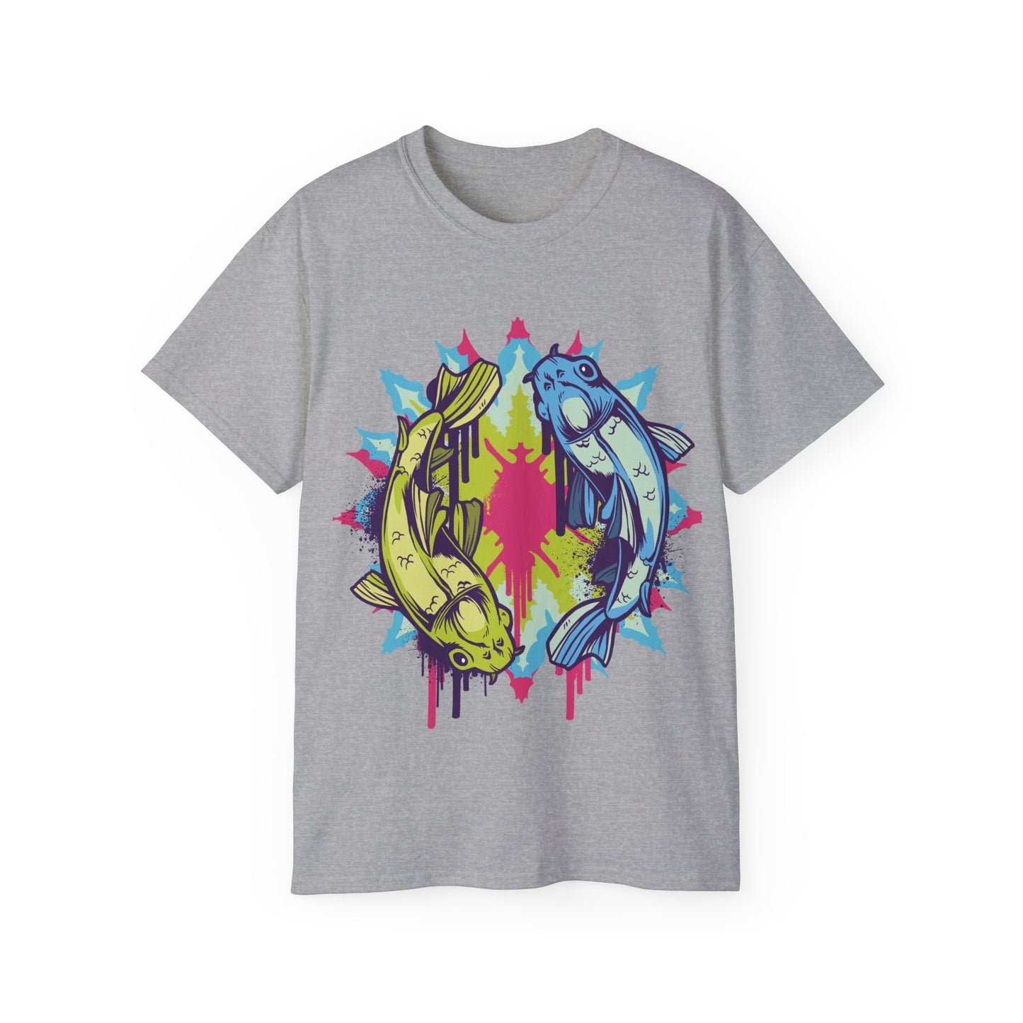 Womens Koi Colorful Tee
