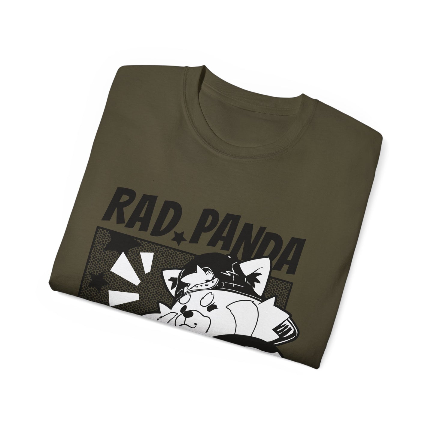 Womens Red Panda Comic Tee