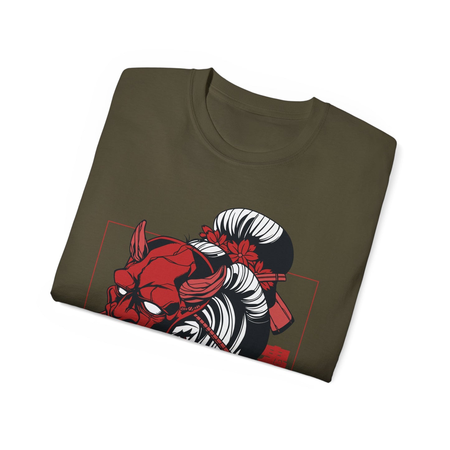 Womens Demon Mask Girl Tee
