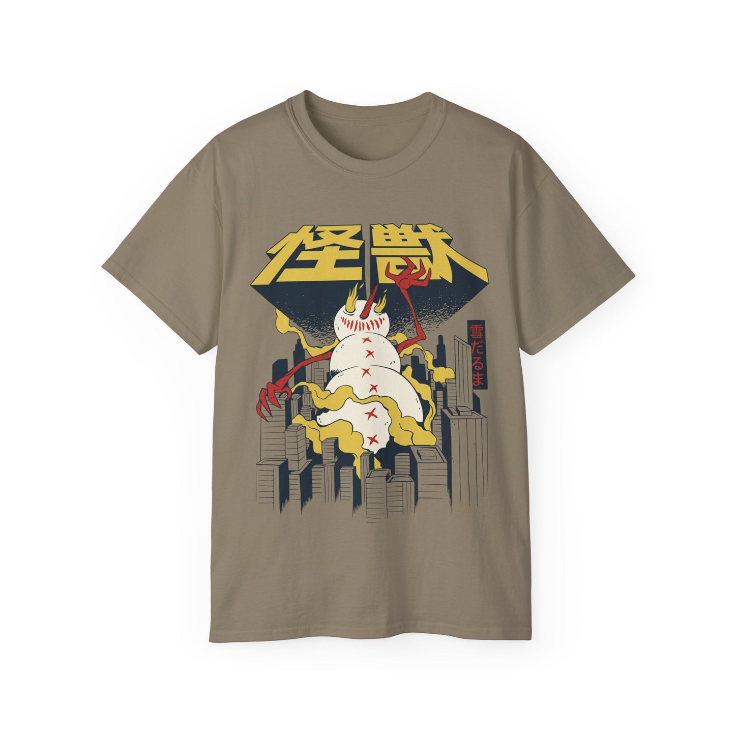Womens Snowman Kaiju Tee