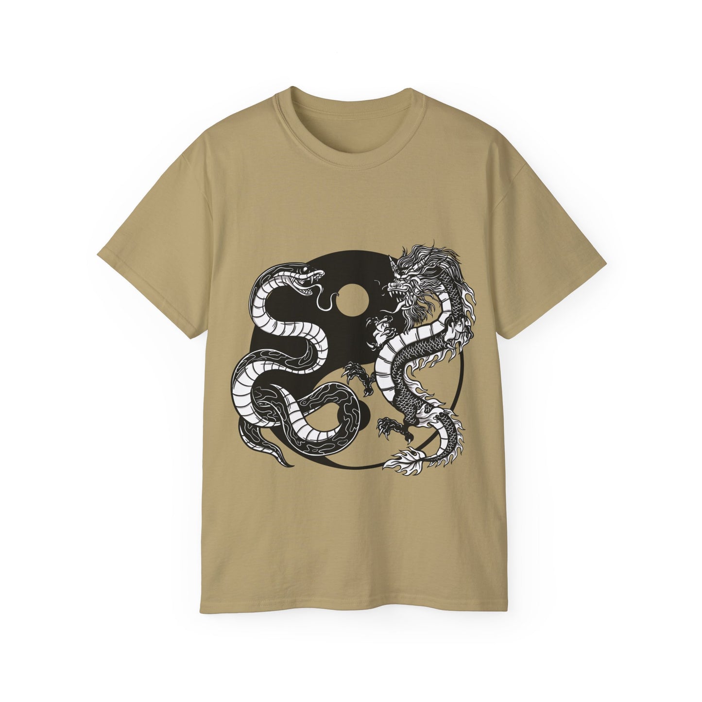 Womens Yin Yang Dragon Tee