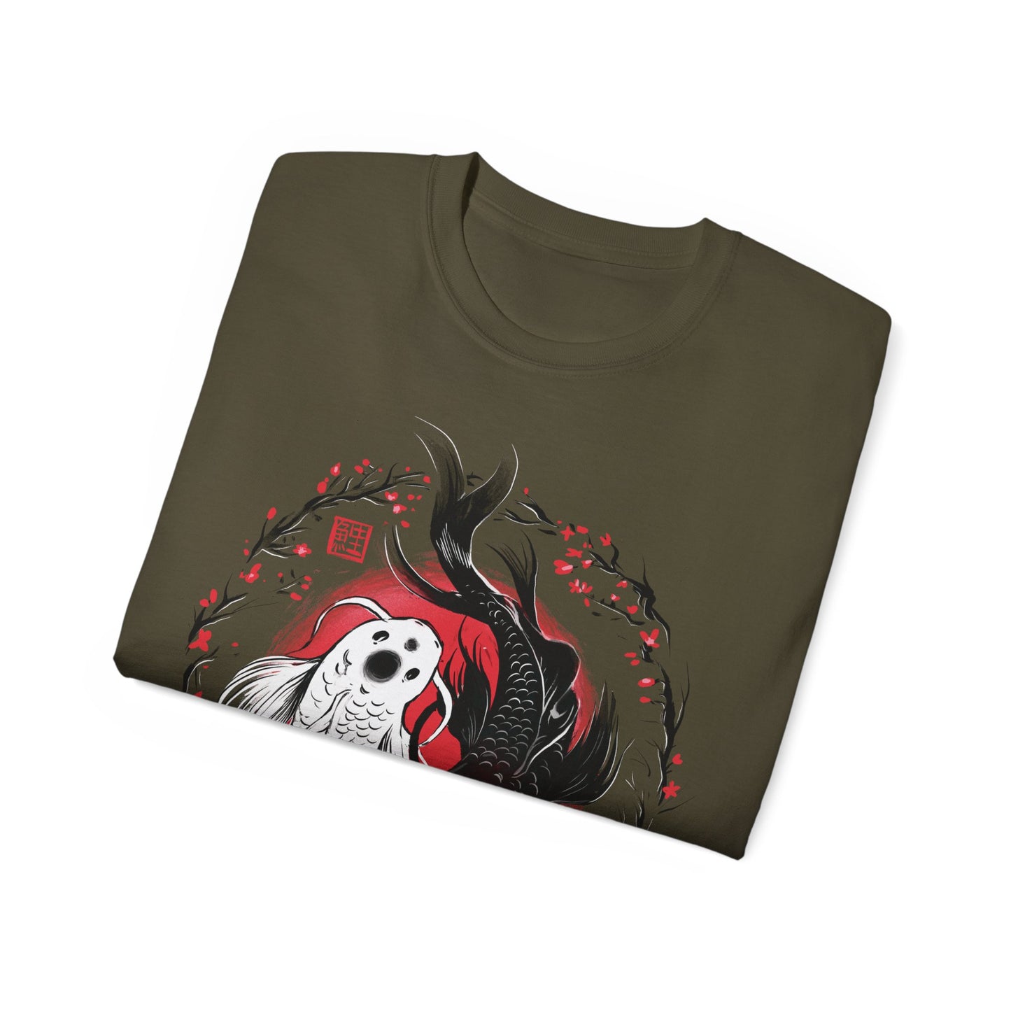 Womens Koi Yin Yang Tee