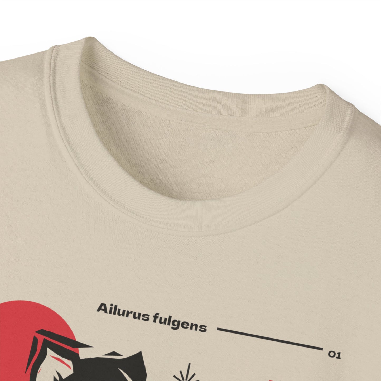 Womens Red Panda Art Tee