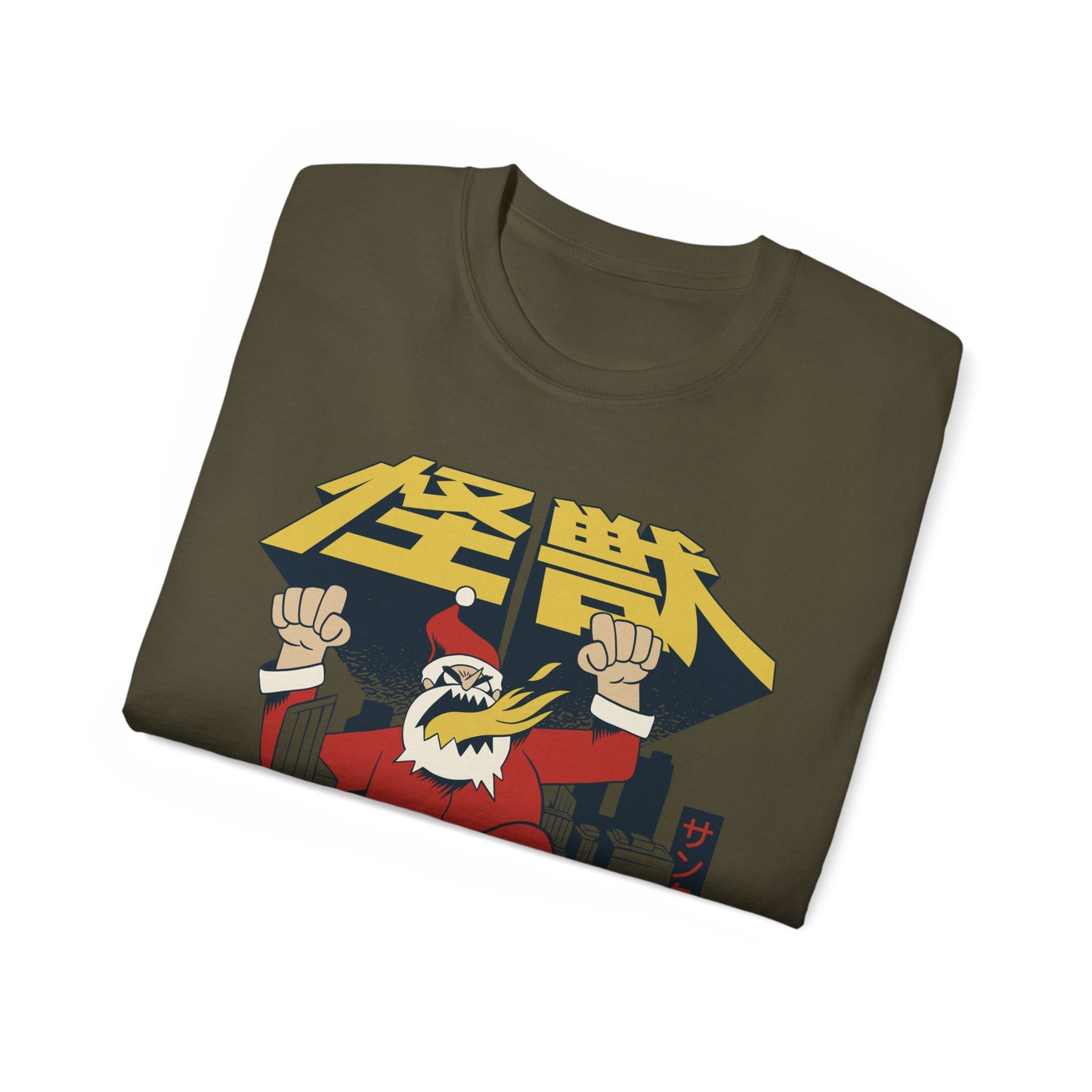 Womens Santa Kaiju Tee