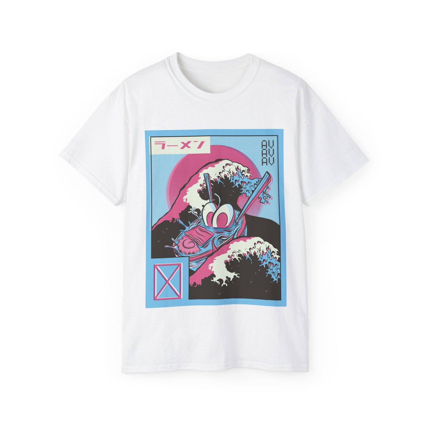 Womens Vaporwave Ramen Tee