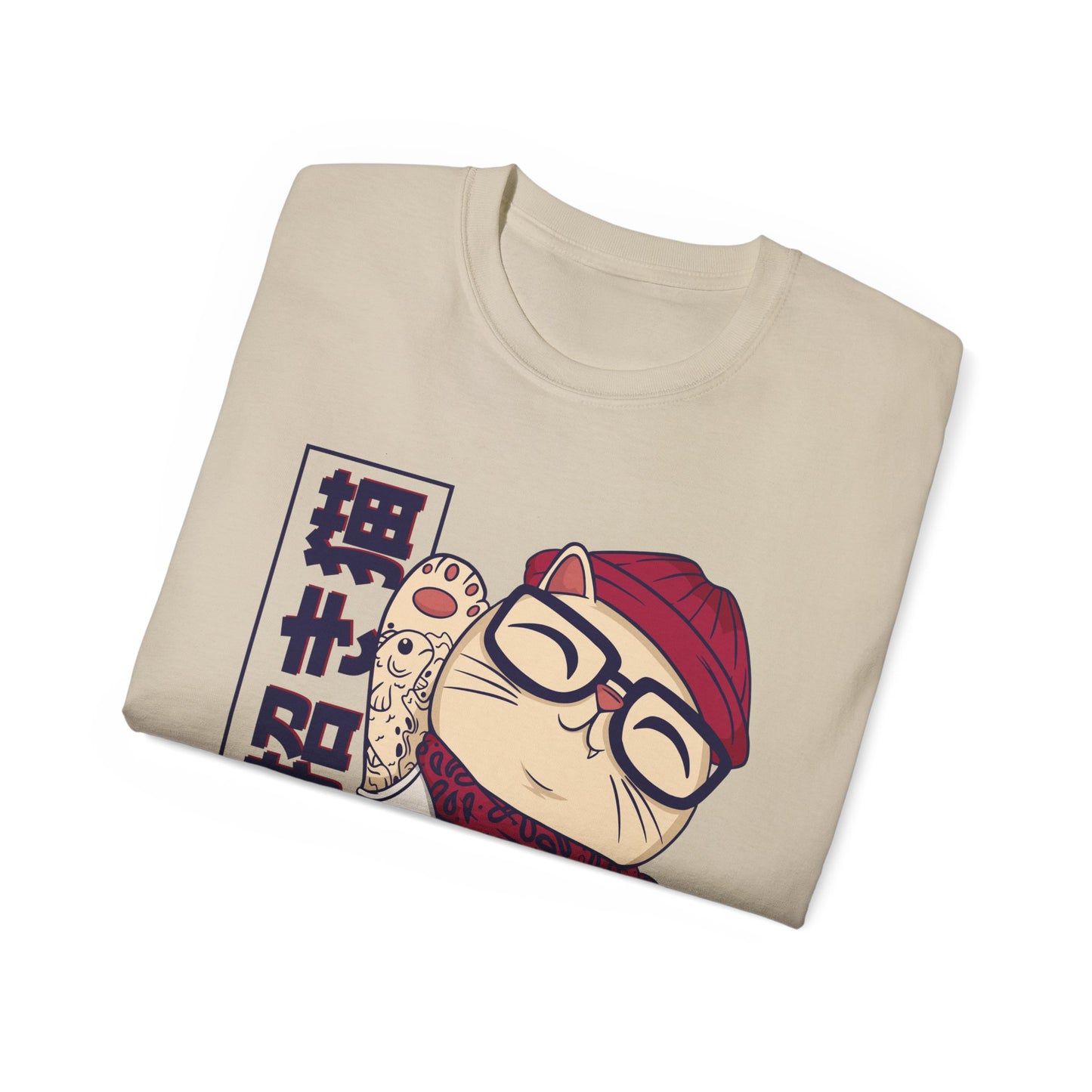 Womens Cool Maneki Neko Tee