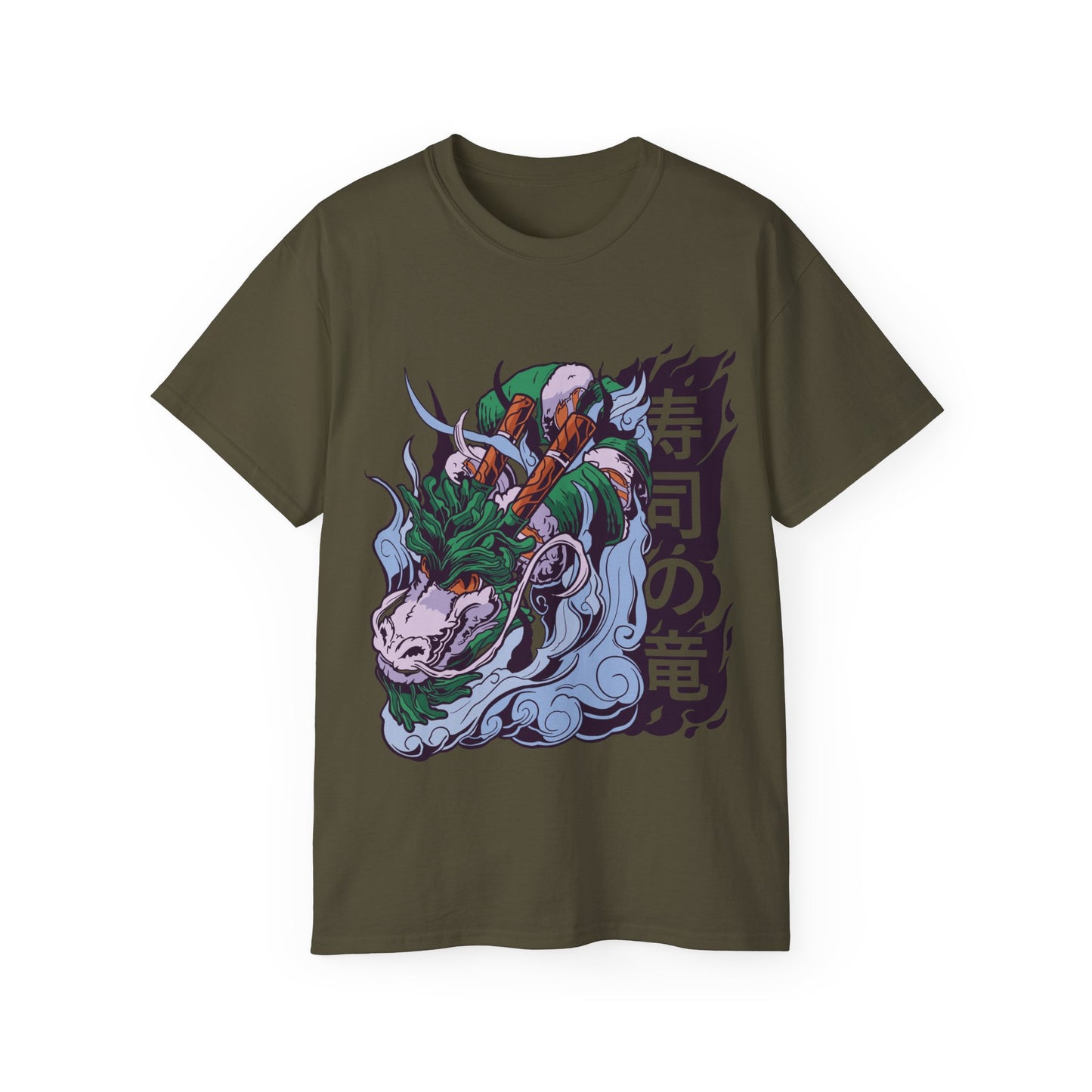 Womens Sushi Dragon Tee 3