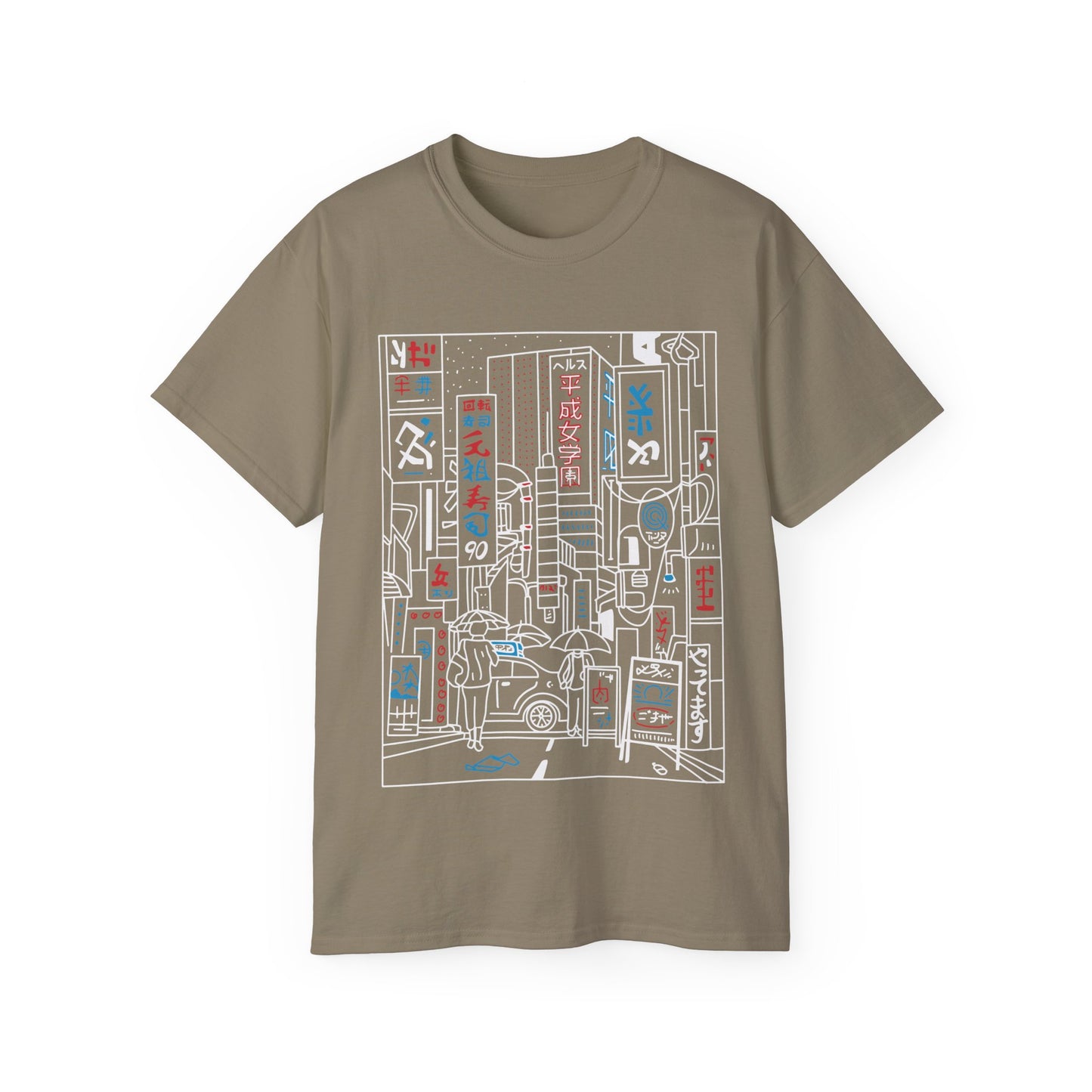 Womens Neon City Tee