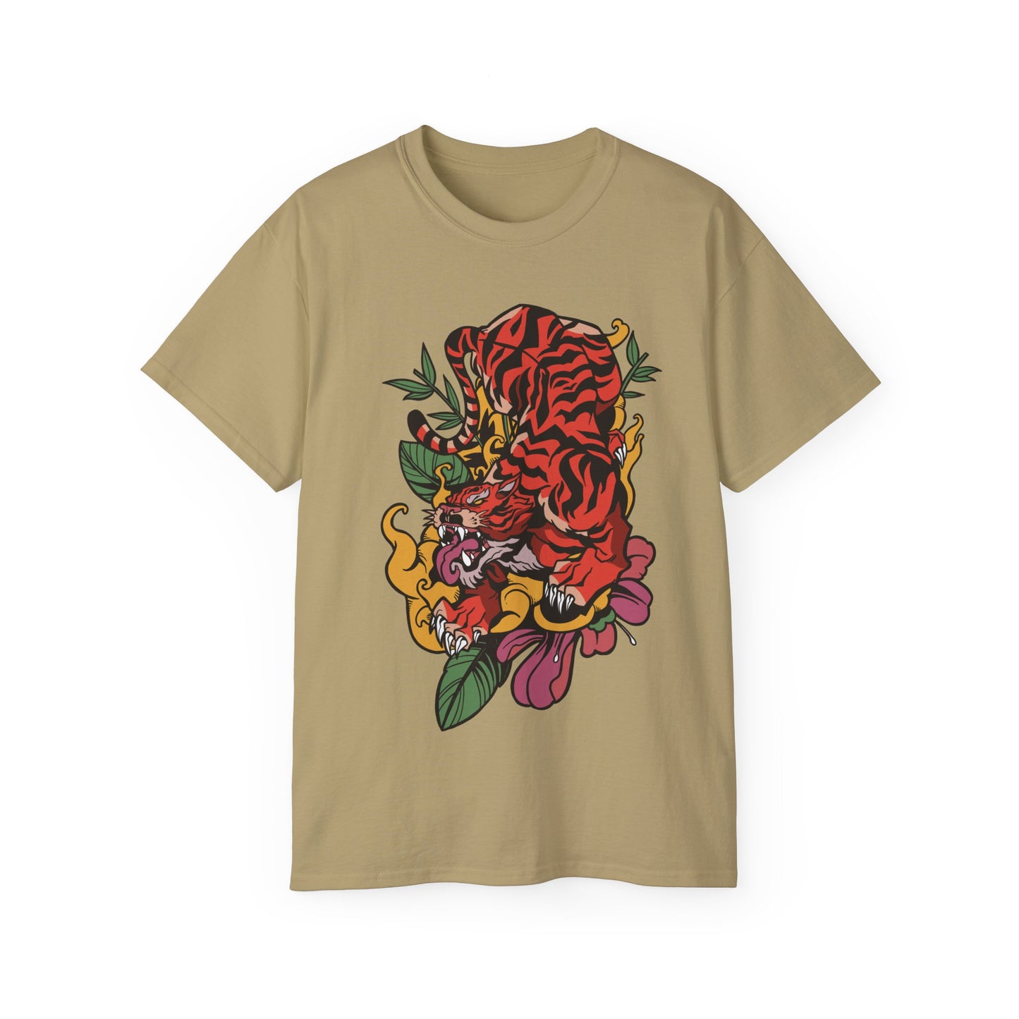 Womens Vintage Tiger Tee