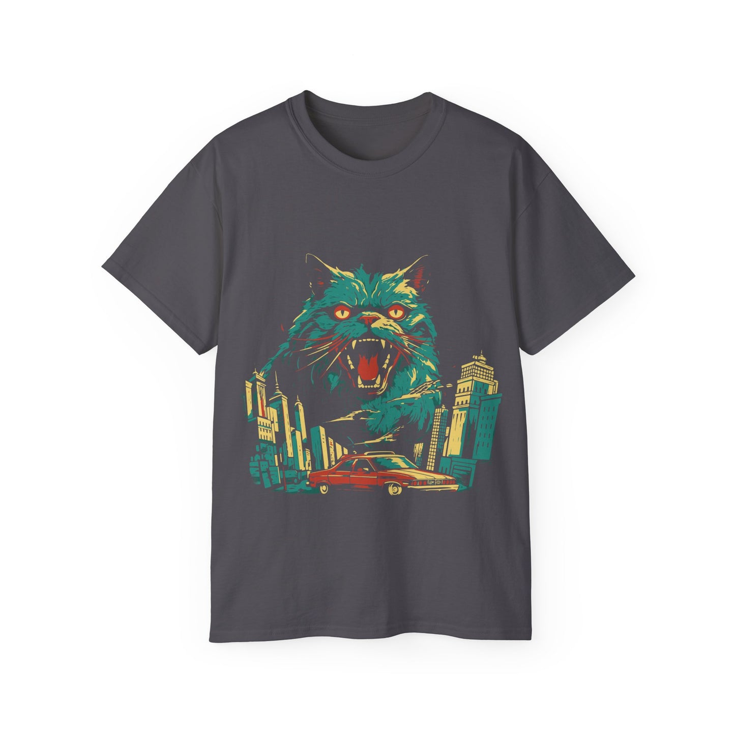 Womens Cat Kaiju Tee