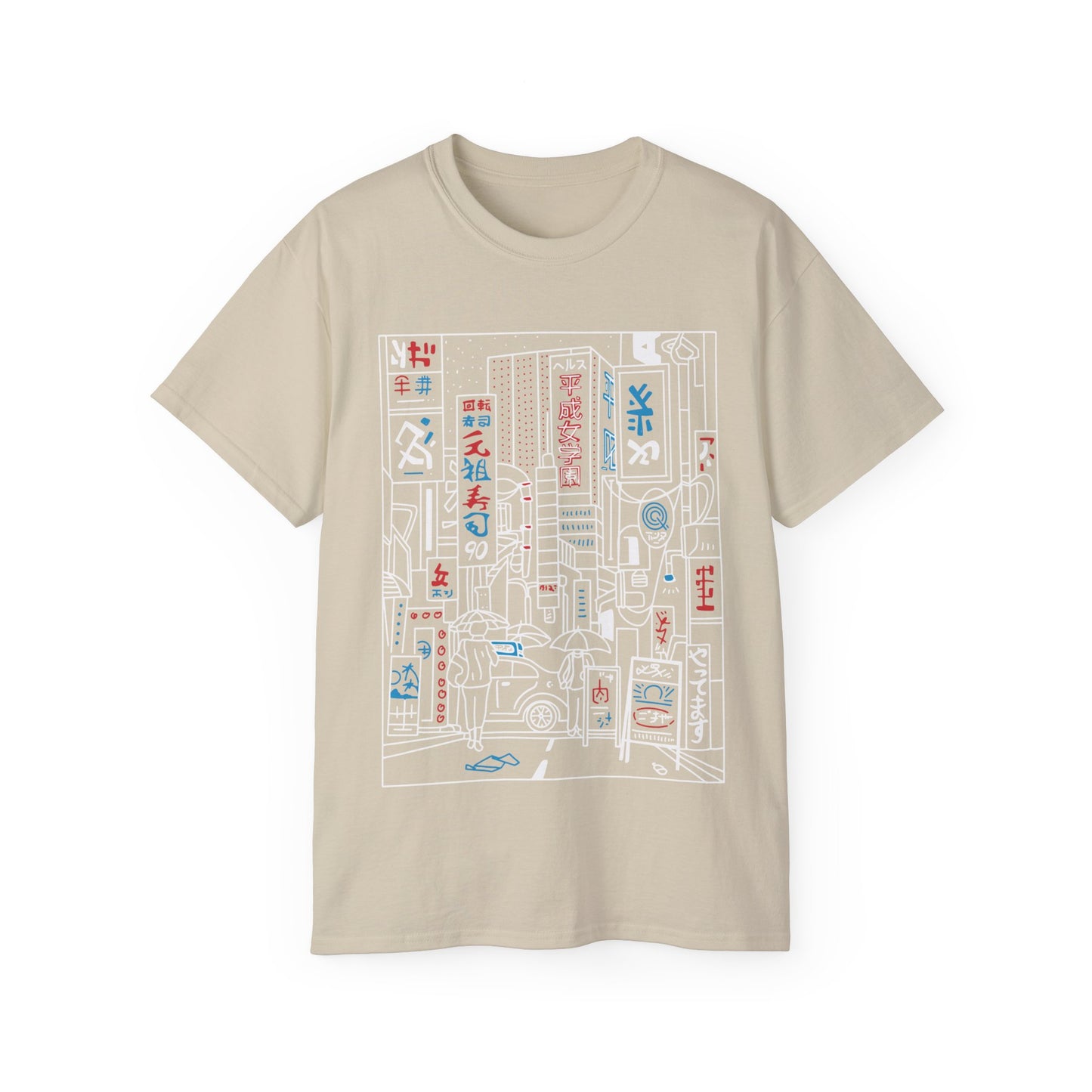 Womens Neon City Tee