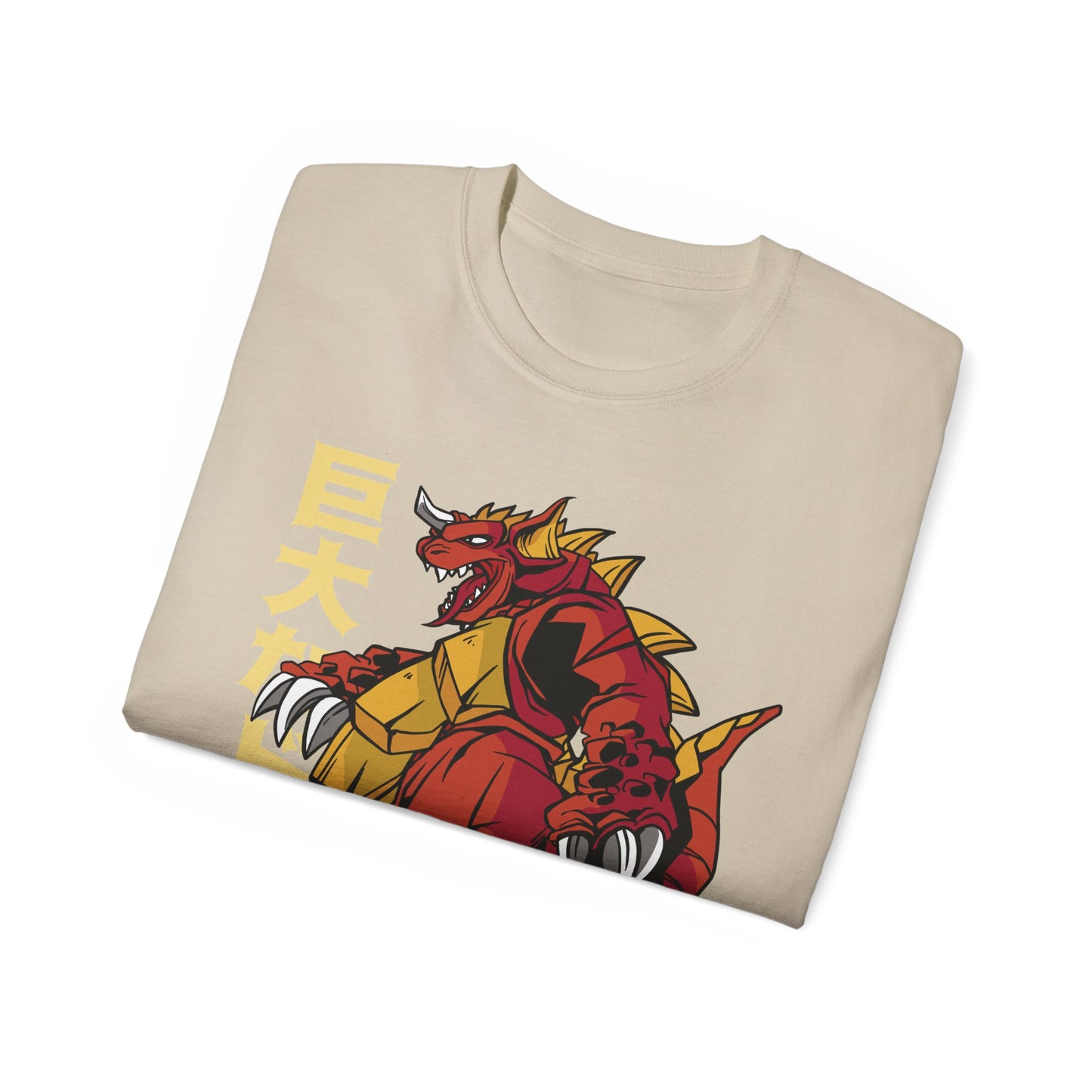 Womens Red Godzilla Tee