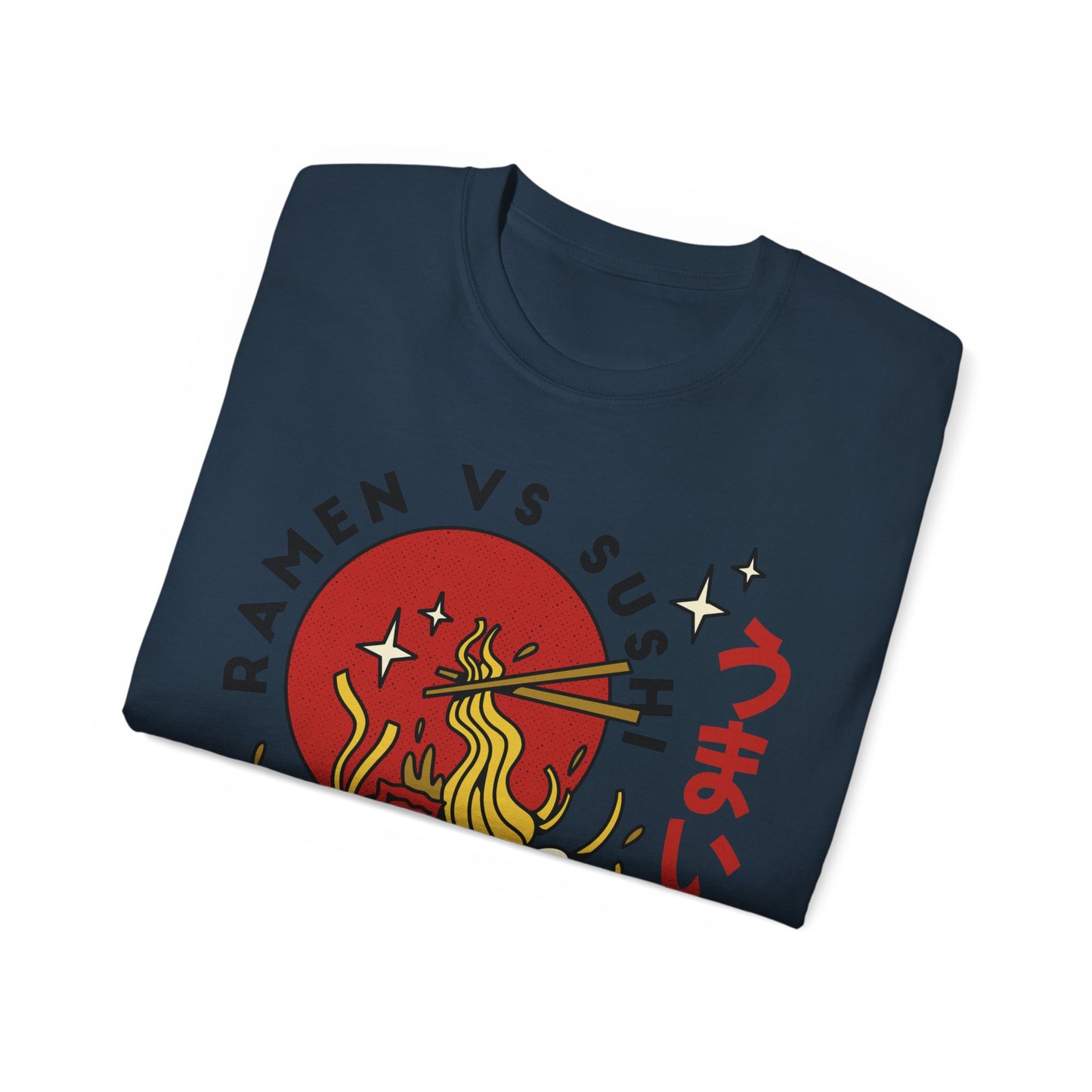 Womens Retro Ramen Cartoon Tee