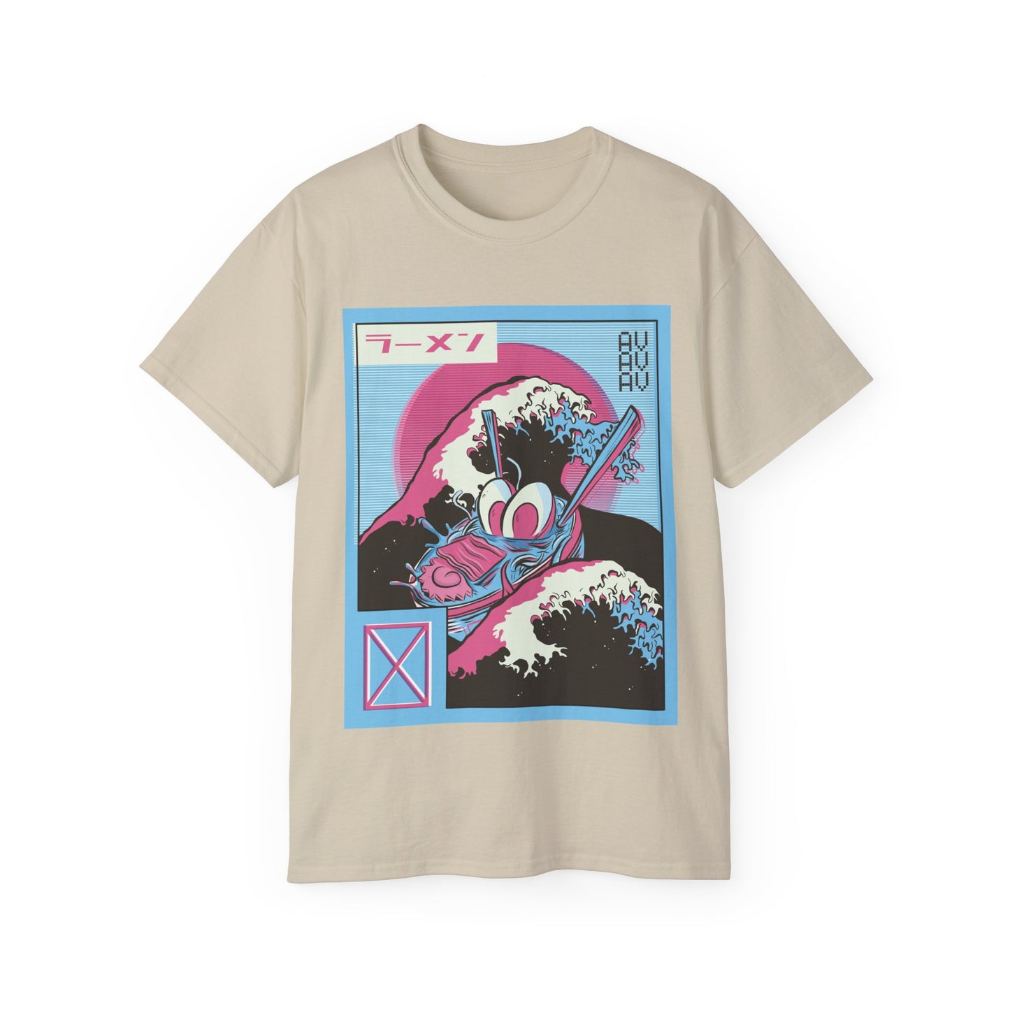 Womens Vaporwave Ramen Tee