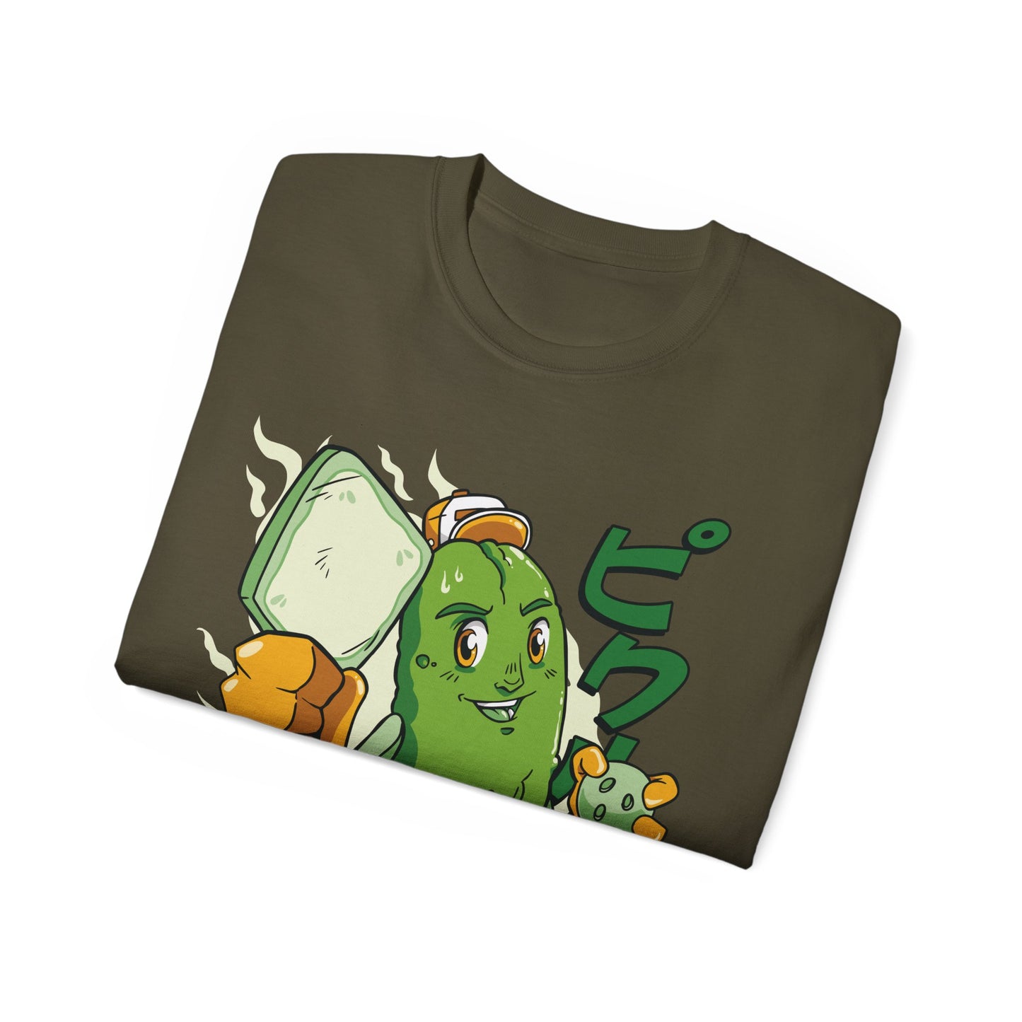 Womens Cartoon Pickle Tee