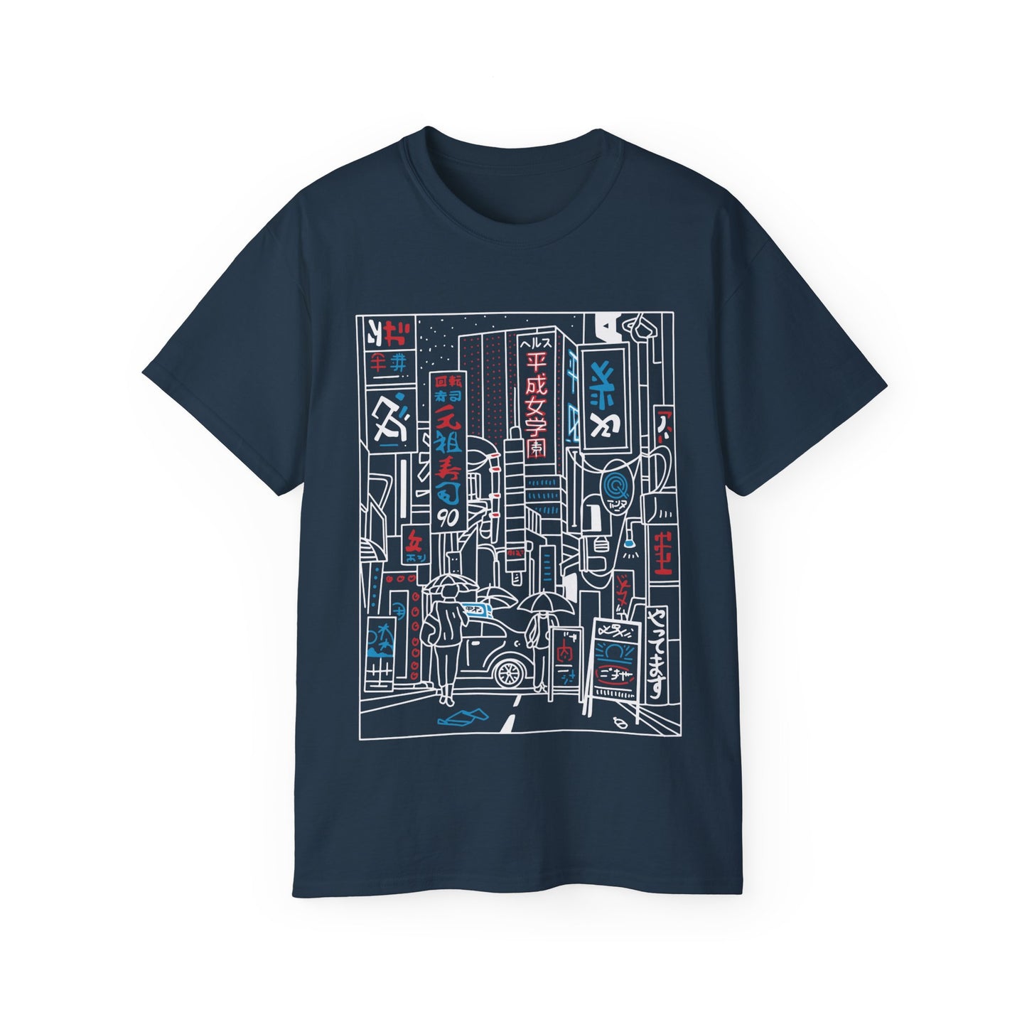 Womens Neon City Tee