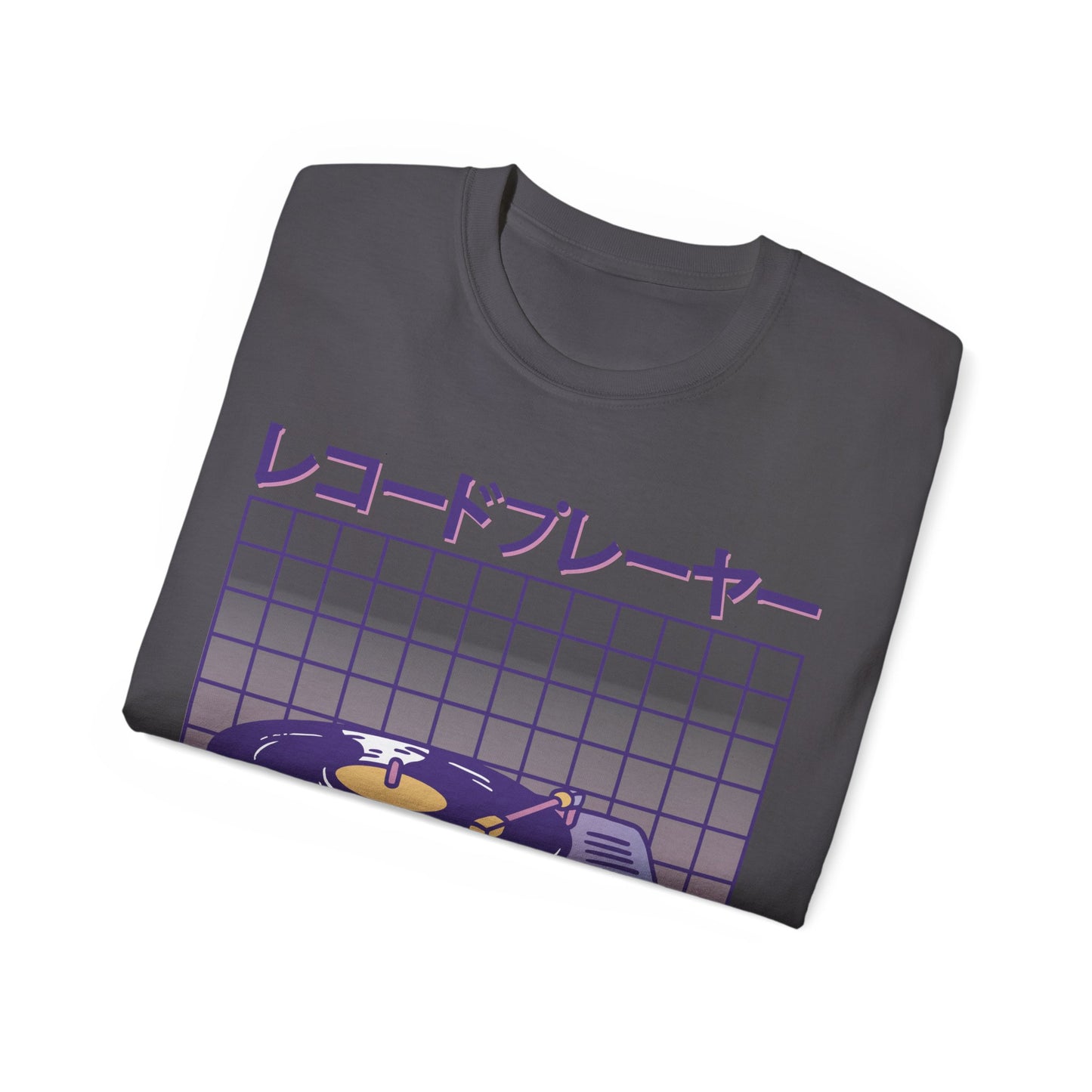 Womens Vaporwave Turntable Tee
