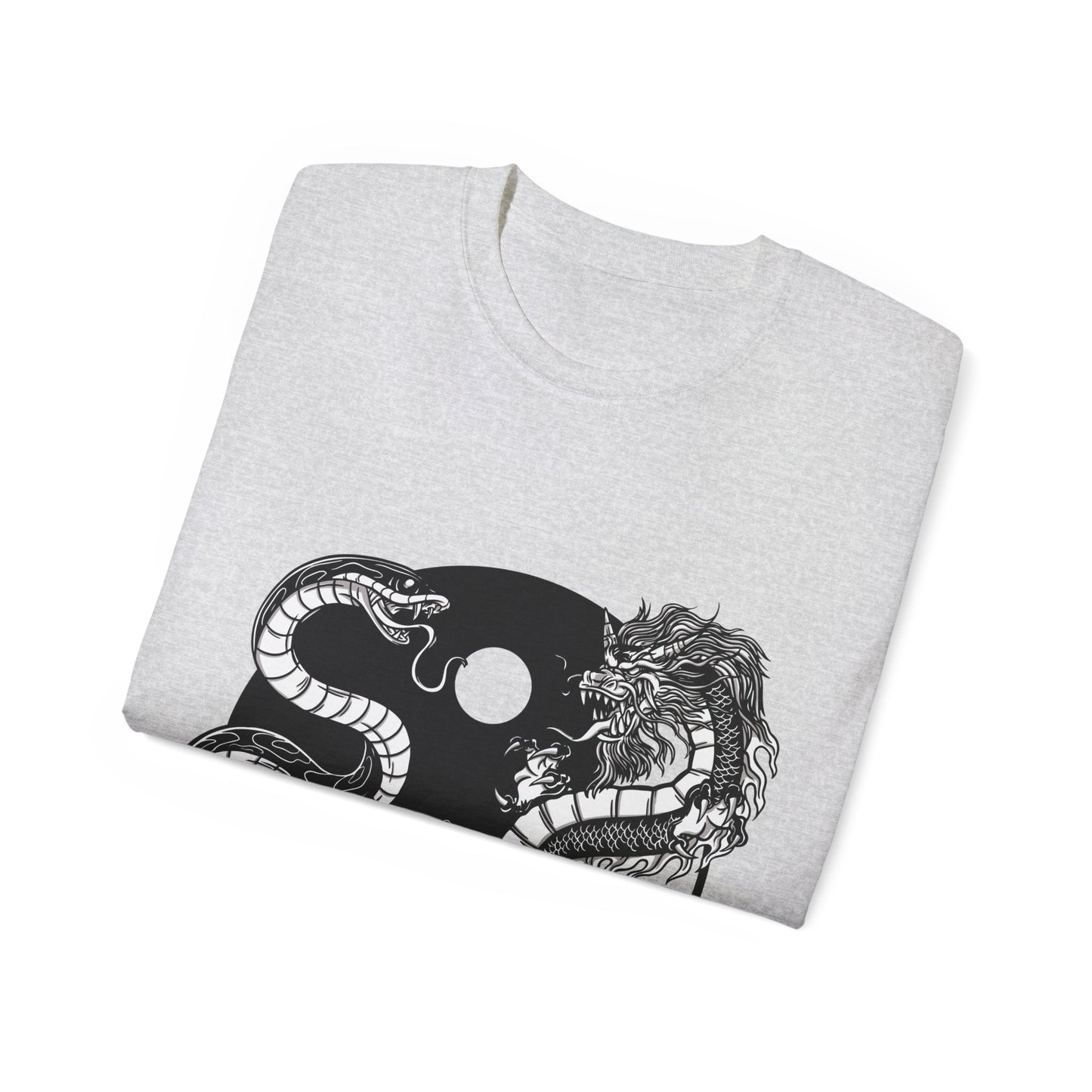 Womens Yin Yang Dragon Tee