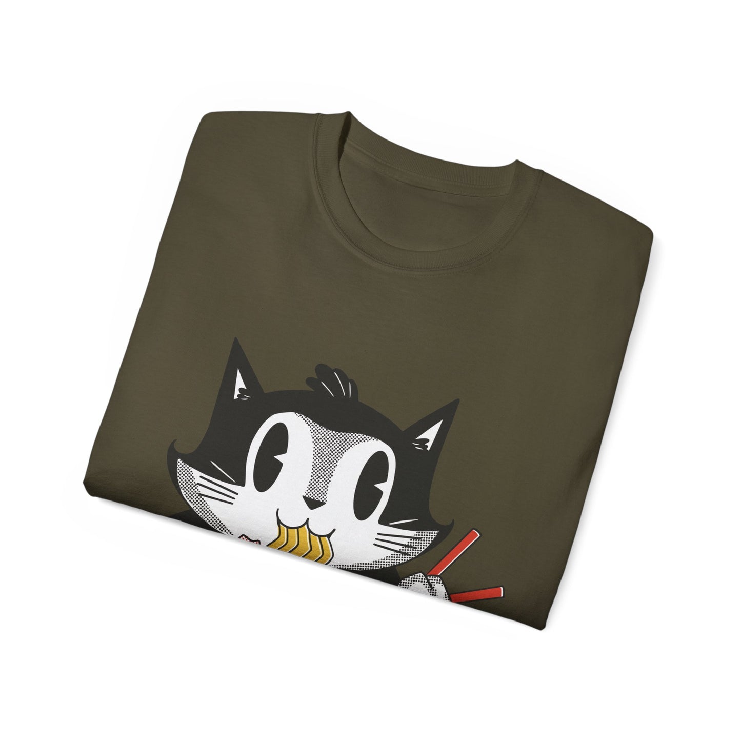 Womens Retro Cat Tee