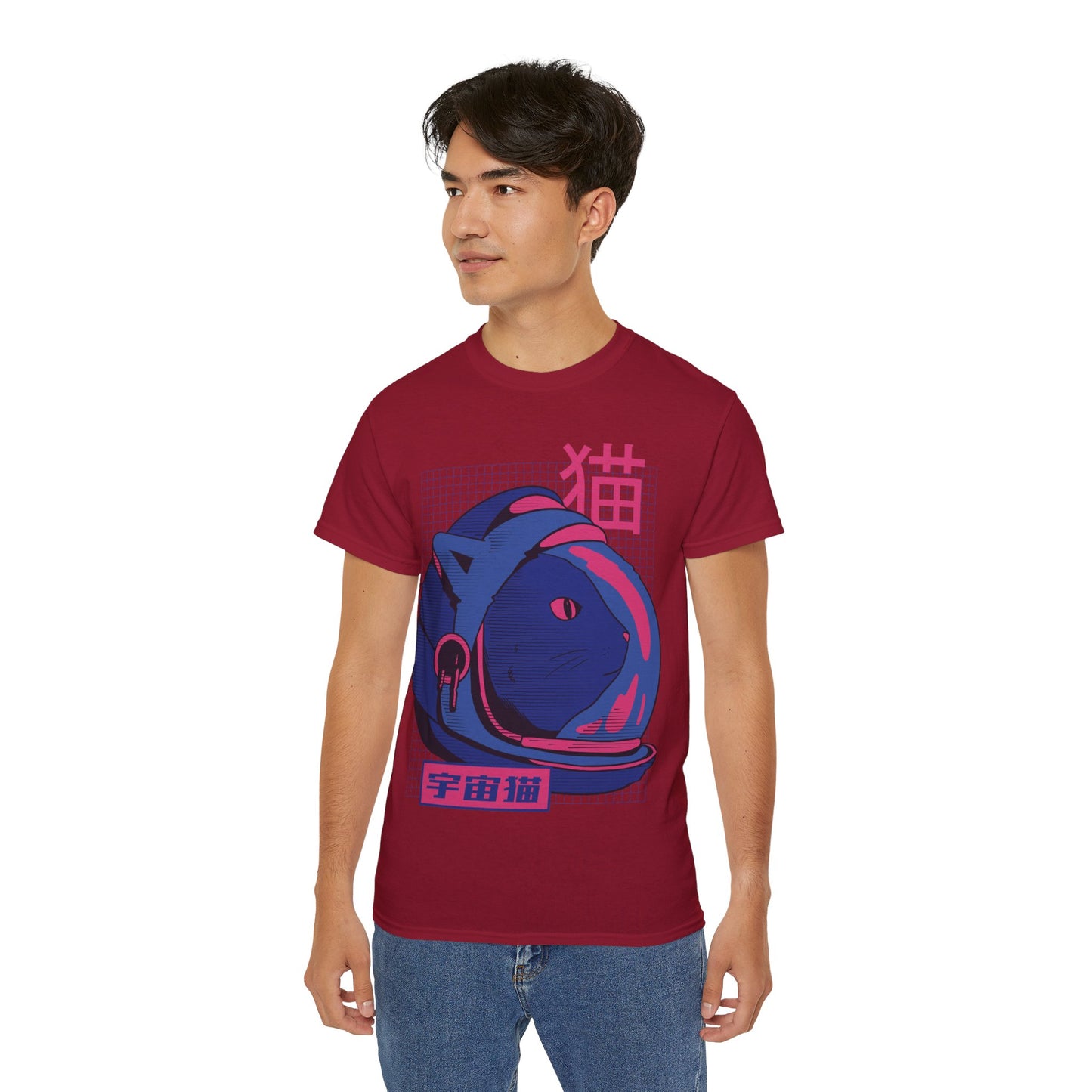 Mens Space Cat Tee