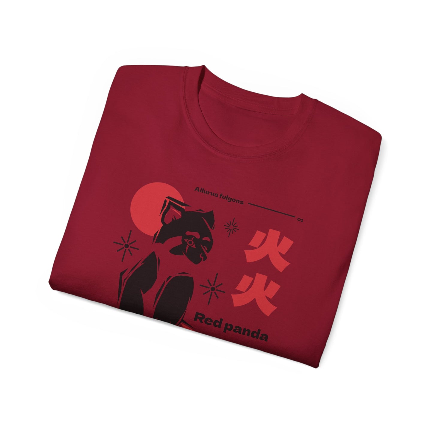 Womens Red Panda Art Tee