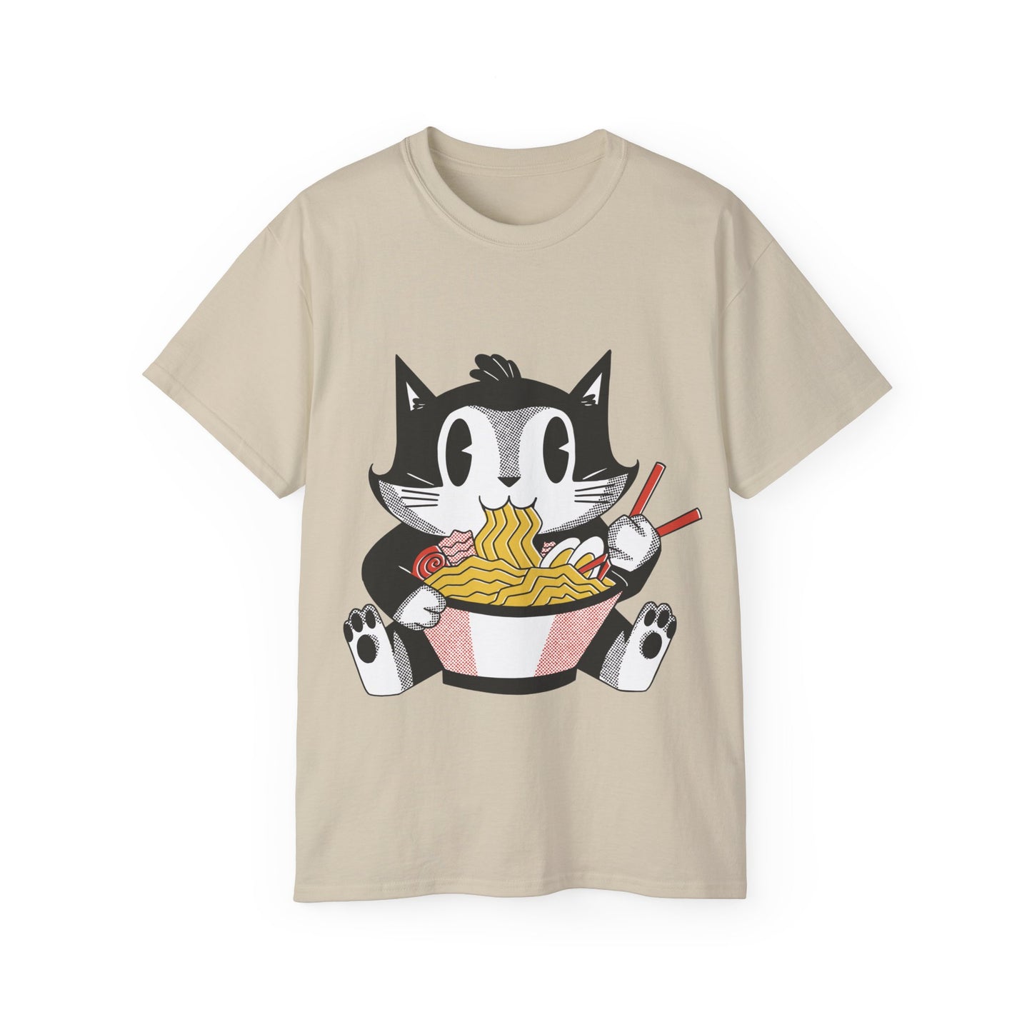 Womens Retro Cat Tee