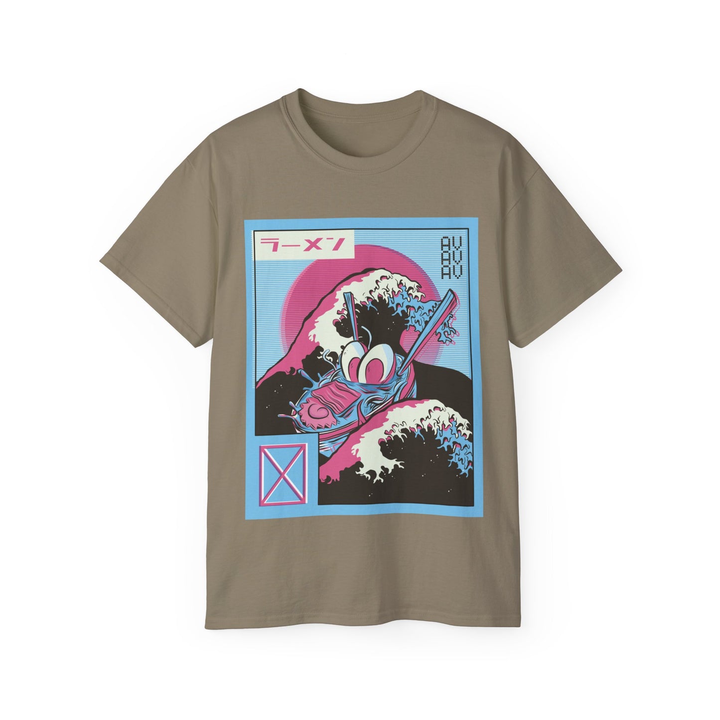 Womens Vaporwave Ramen Tee