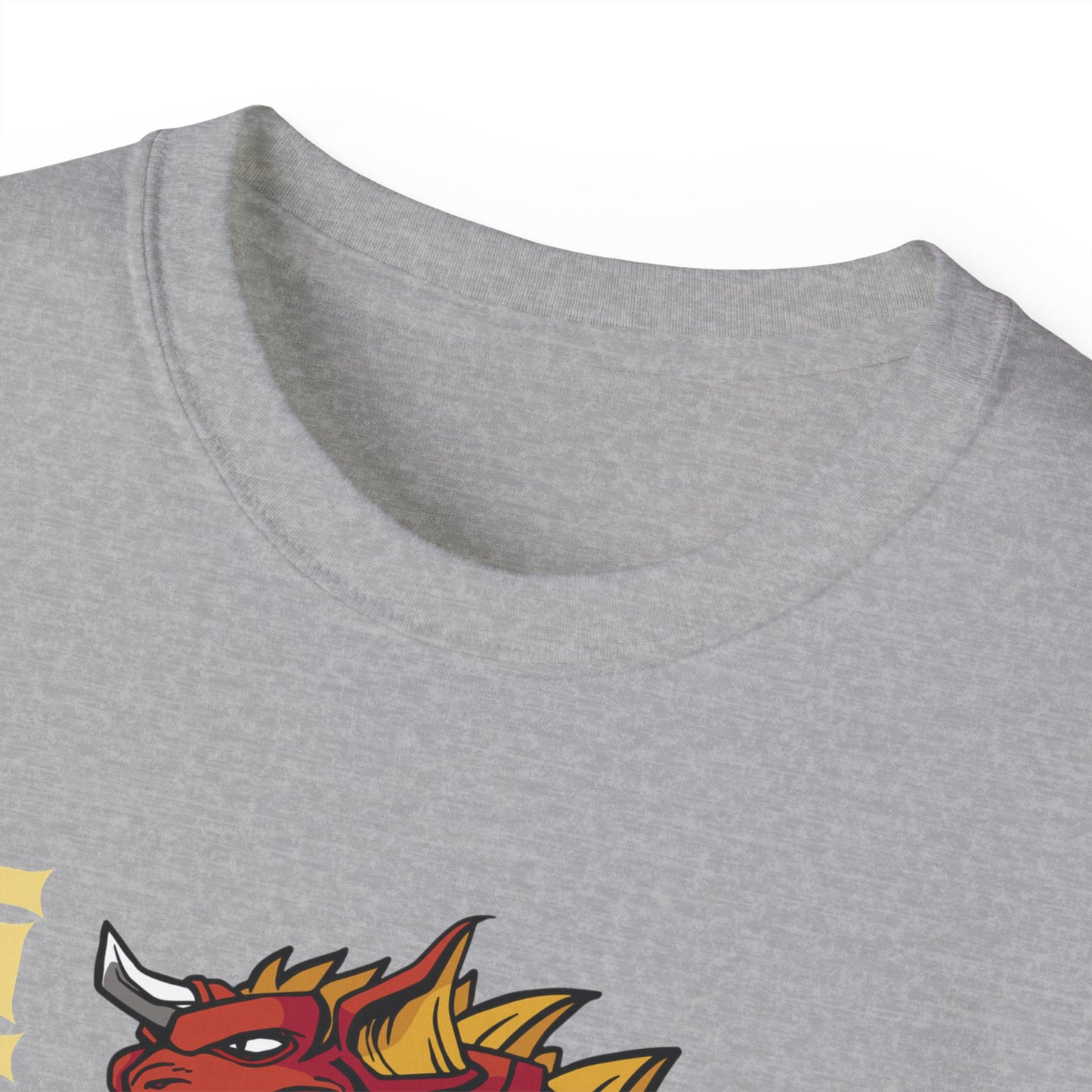 Womens Red Godzilla Tee