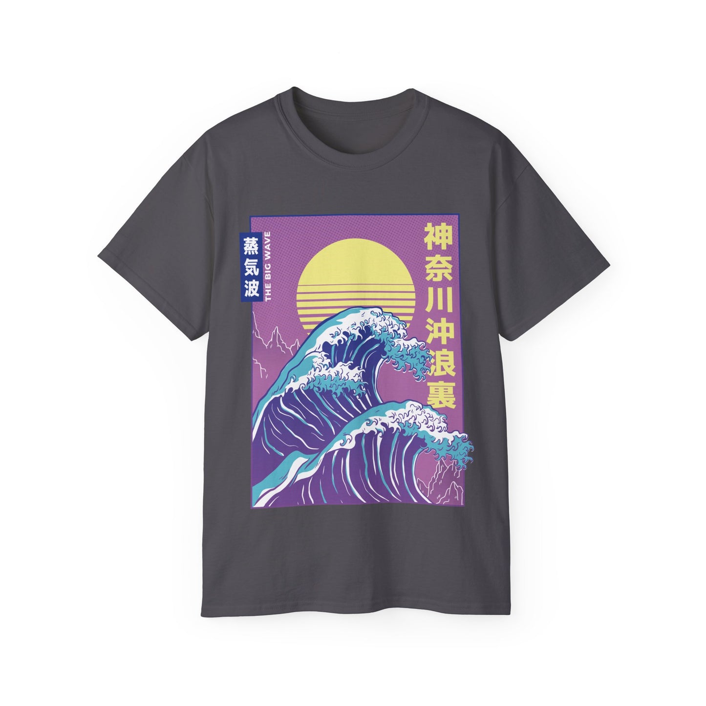 Mens Vaporwave Wave Tee