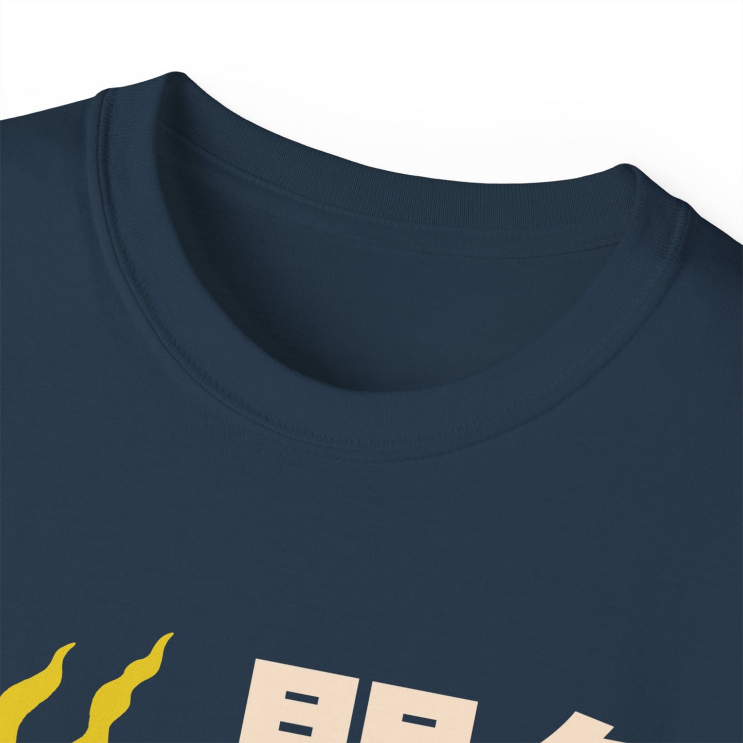 Womens Robot With Fire Tee