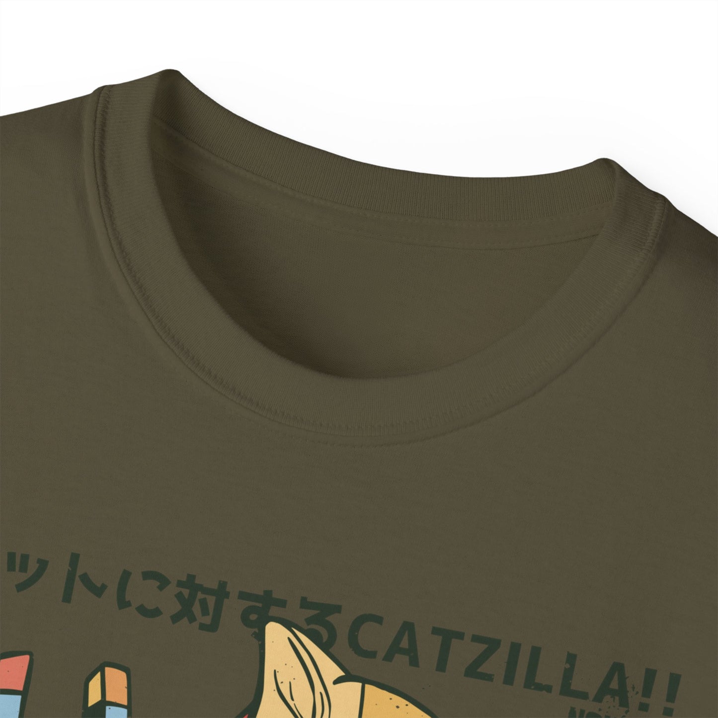 Womens Godzilla Cat Tee