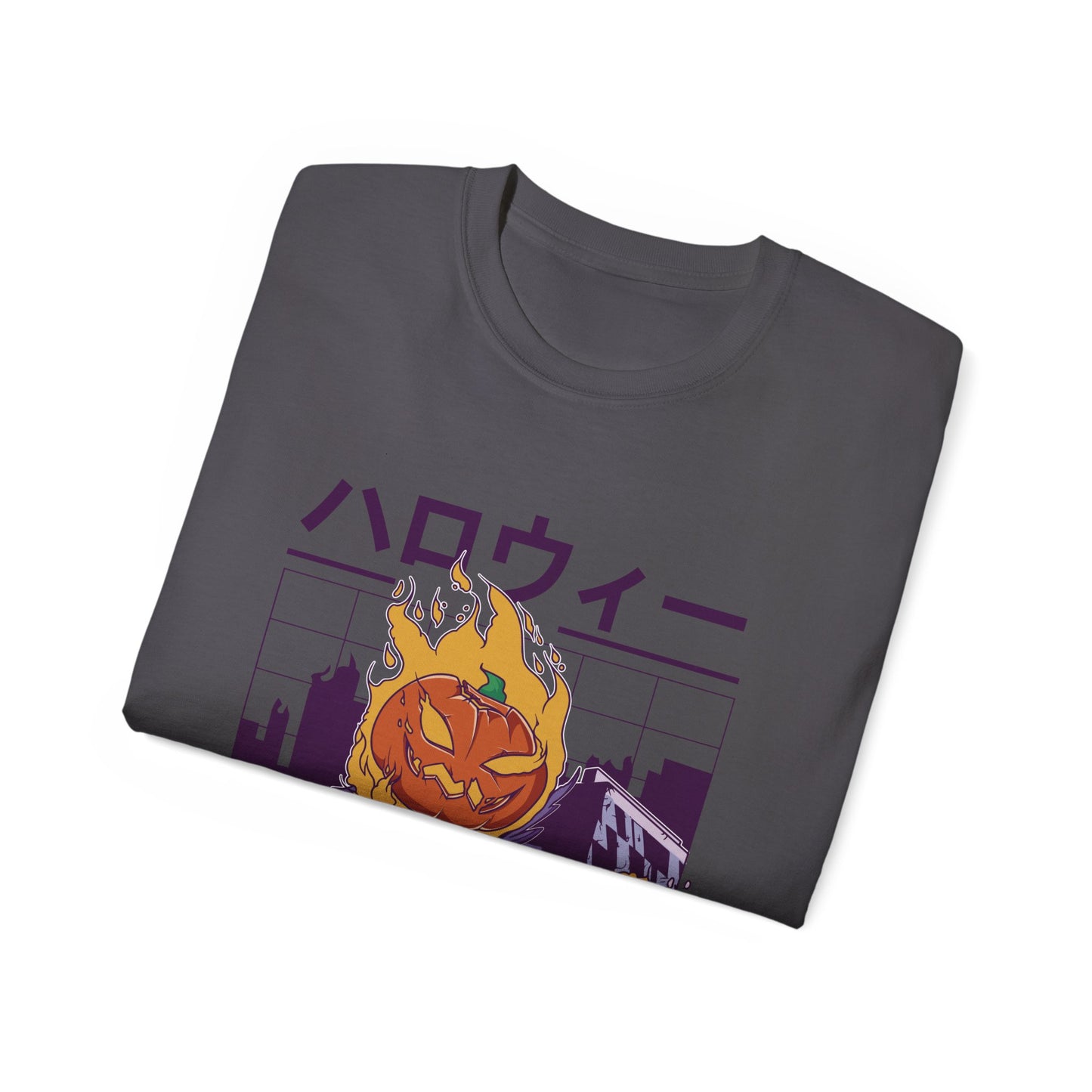 Womens Vaporwave Pumpkin Tee