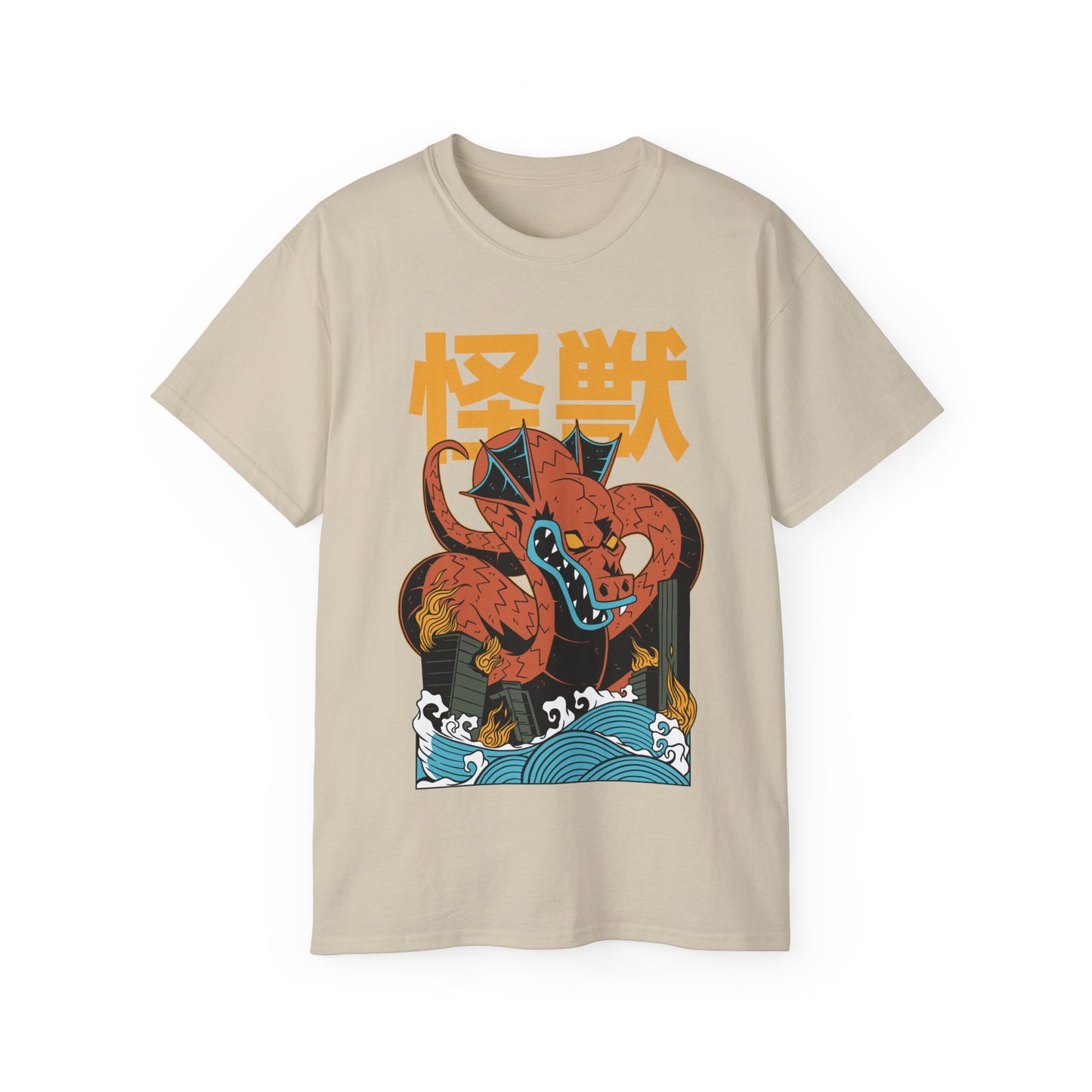 Womens Kaiju Dragon Tee