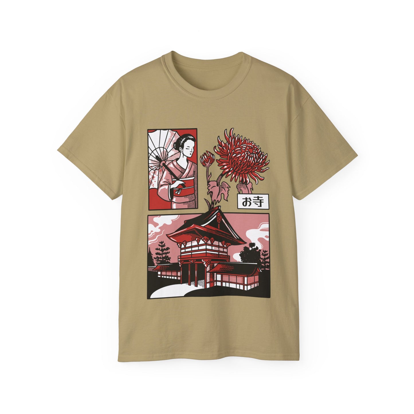Womens Comic Geisha Tee