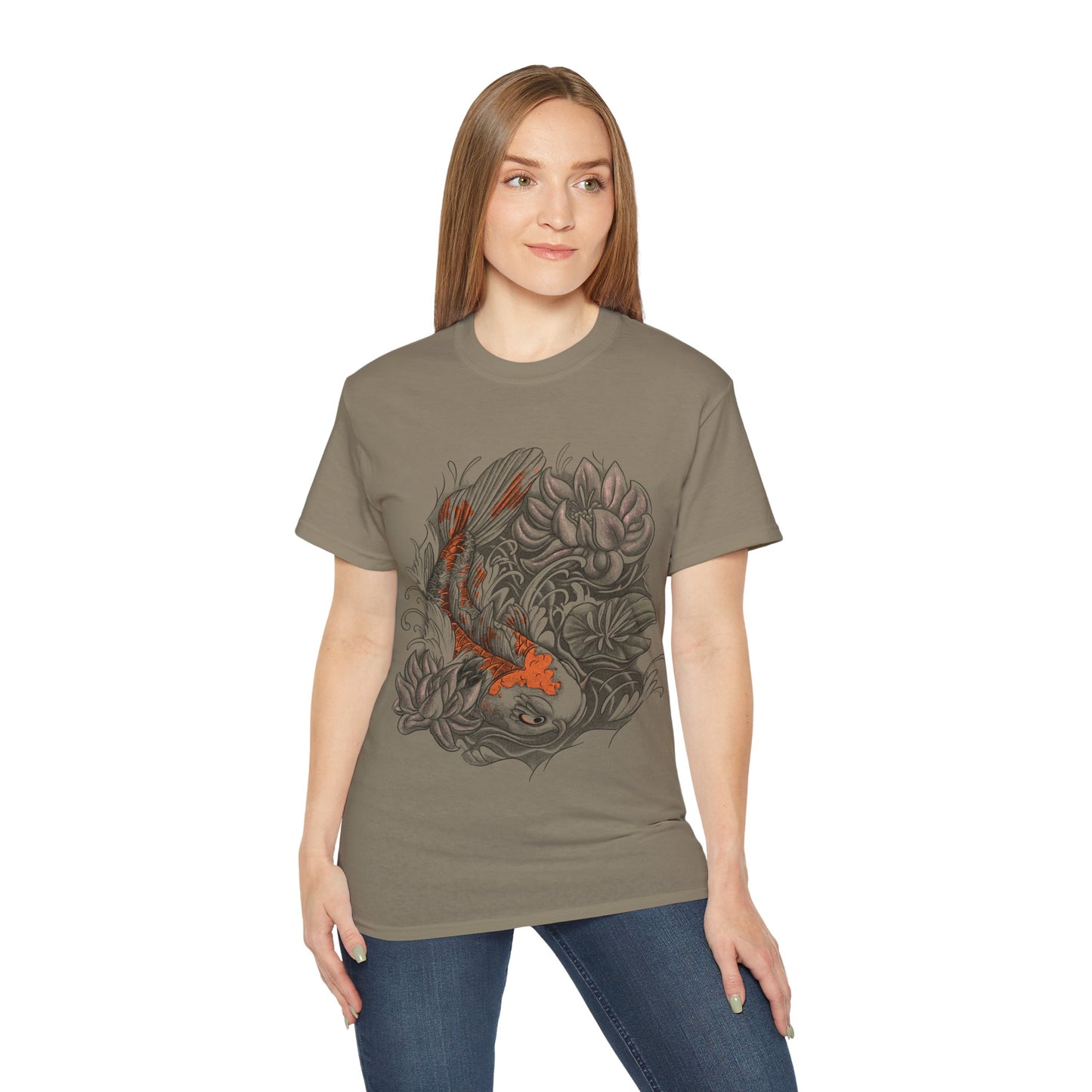 Mens Vintage Fish Tee