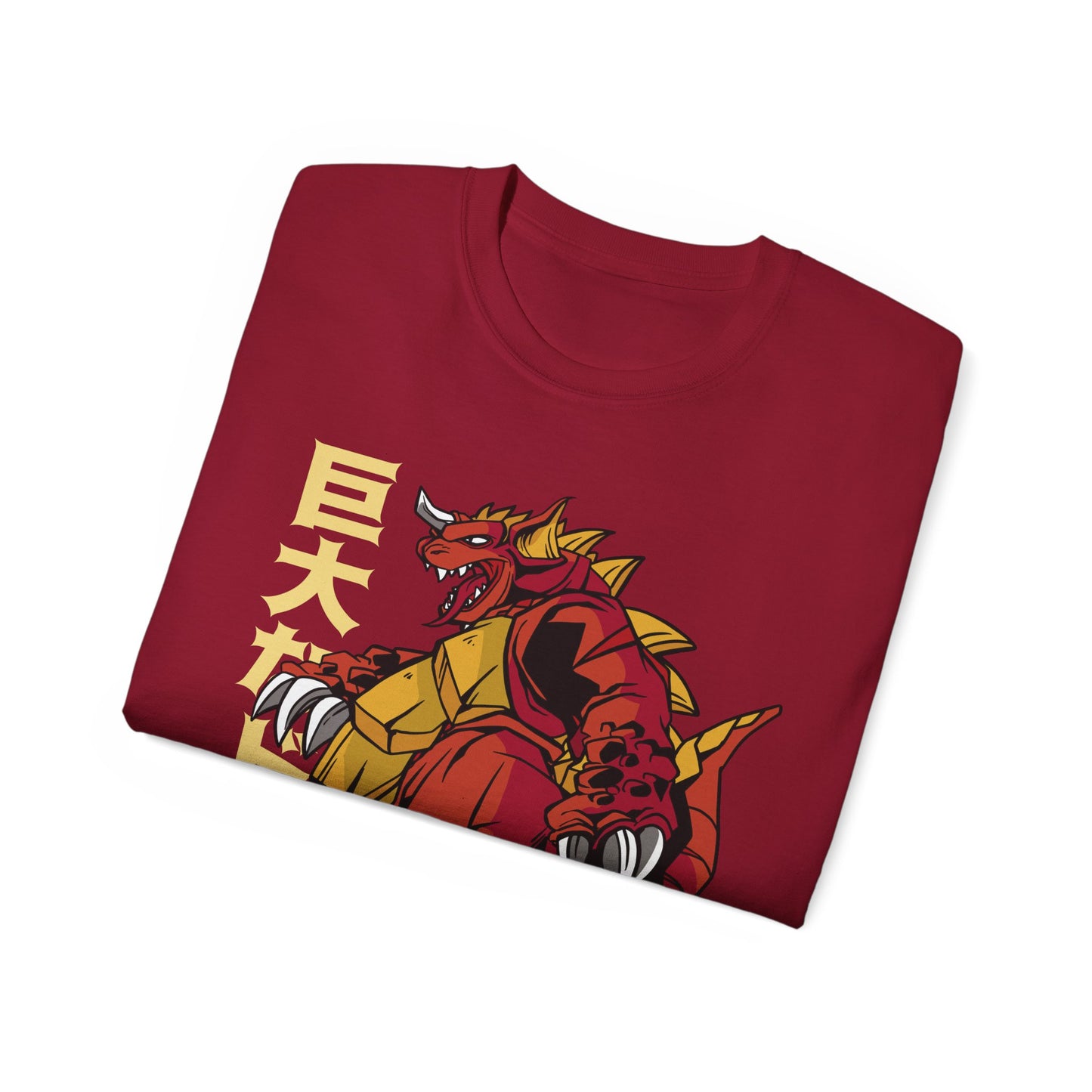 Womens Red Godzilla Tee