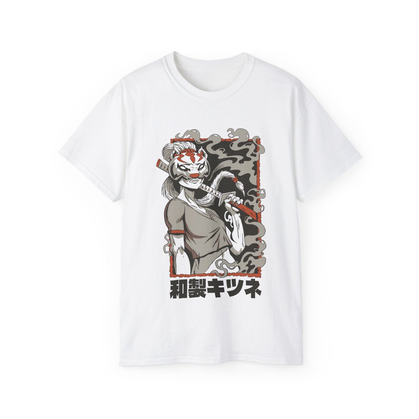 Womens Samurai Mask Girl Tee