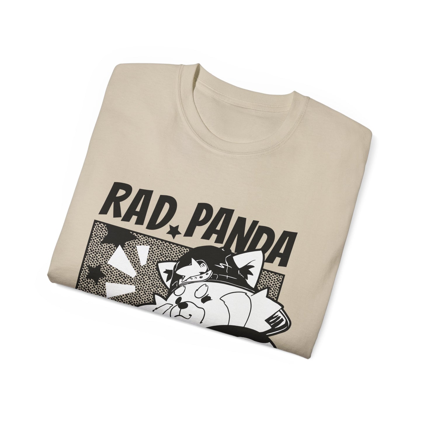 Womens Red Panda Comic Tee