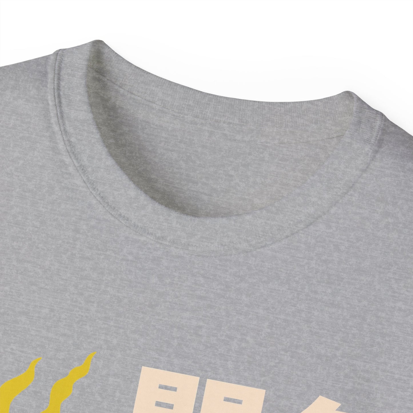 Womens Robot With Fire Tee