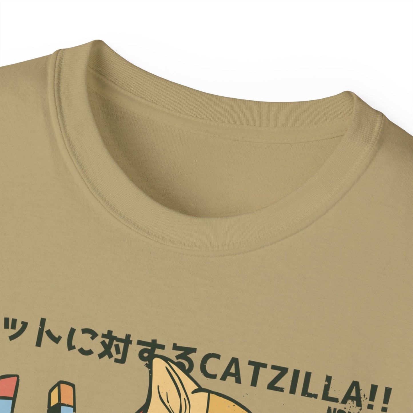 Womens Godzilla Cat Tee