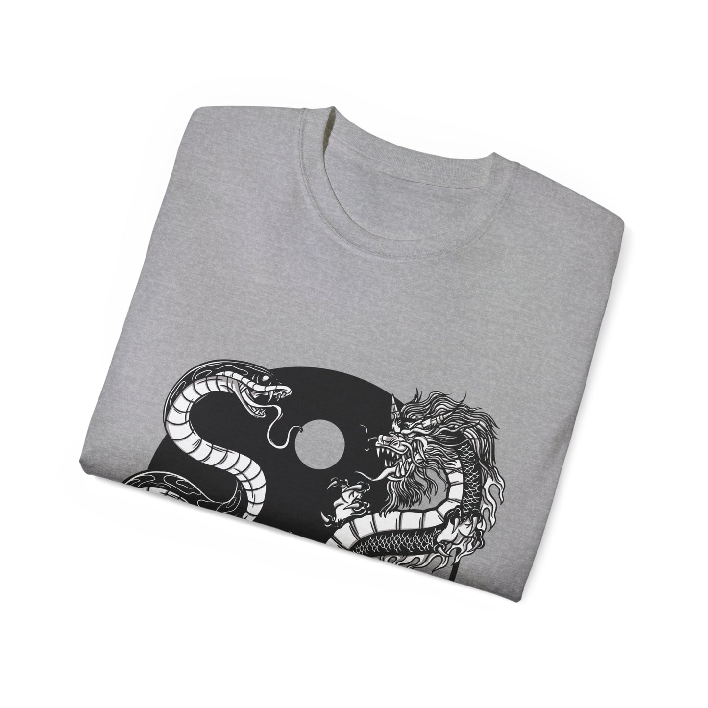 Womens Yin Yang Dragon Tee