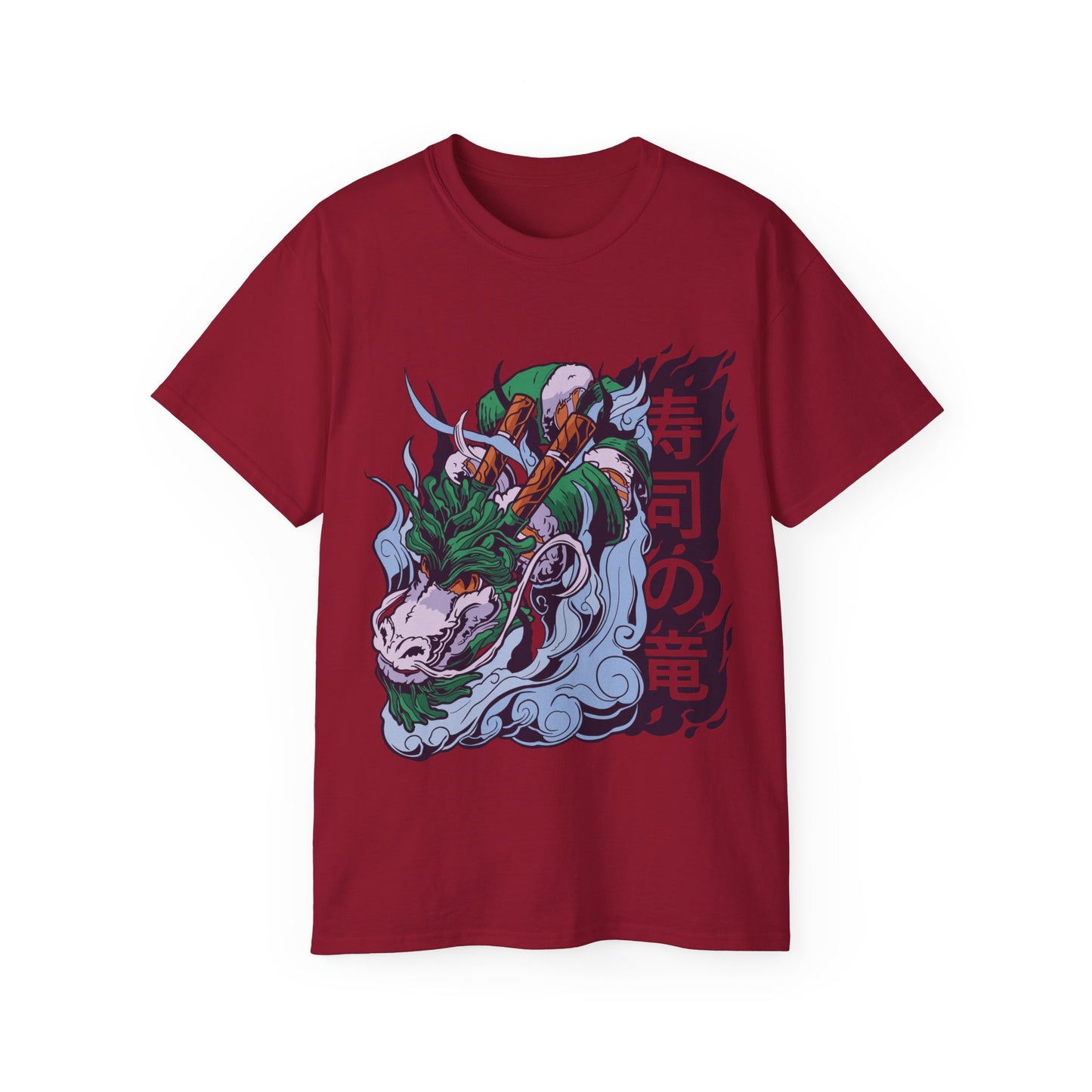 Womens Sushi Dragon Tee 3
