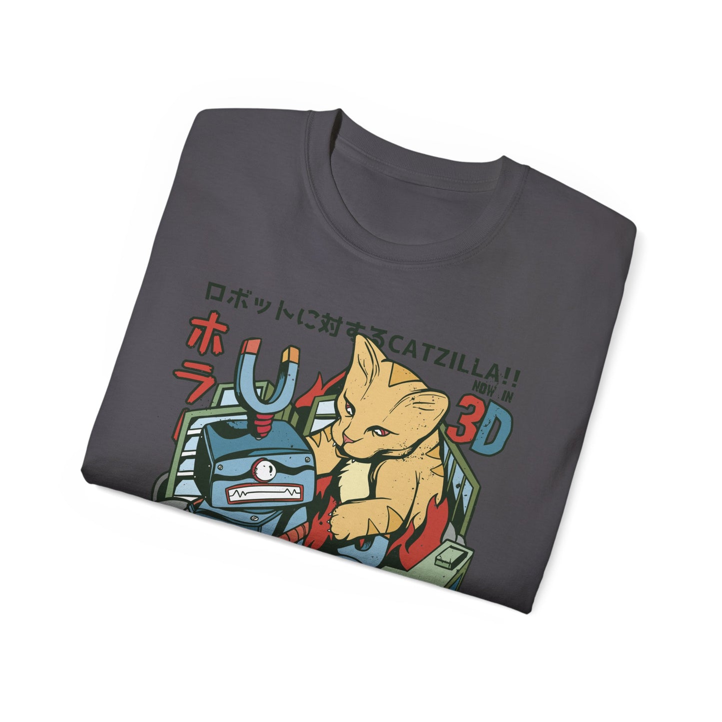 Womens Godzilla Cat Tee
