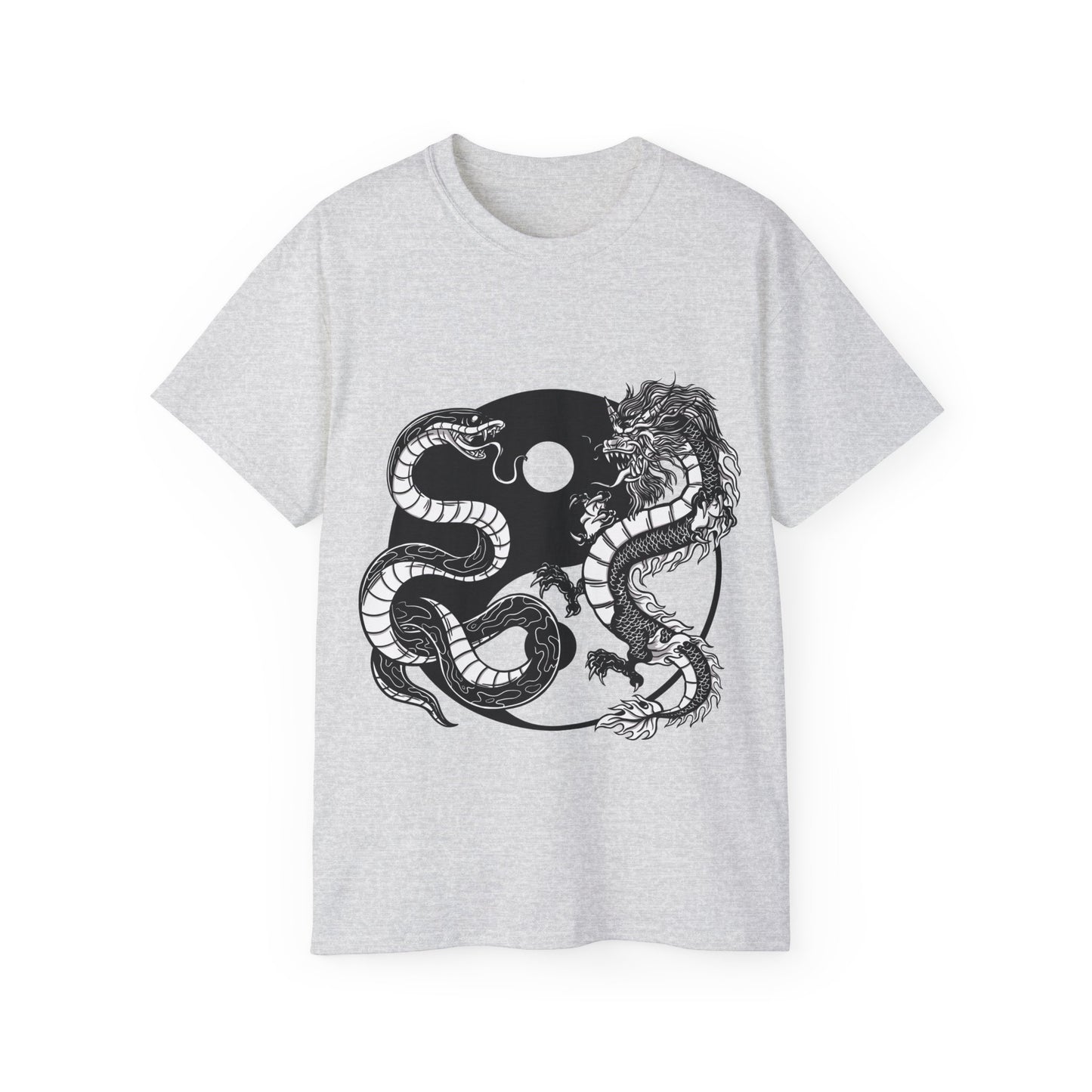 Womens Yin Yang Dragon Tee