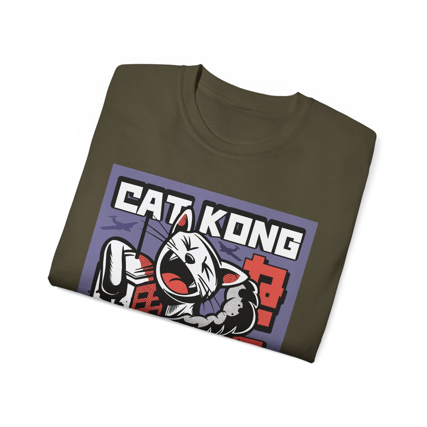 Womens Cat Kong Tee